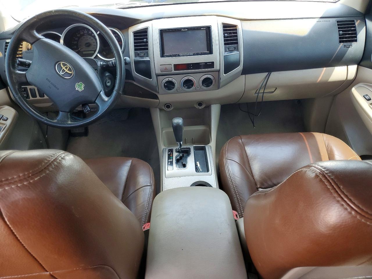 2008 Toyota Tacoma Double Cab Prerunner Черный vin: 3TMJU62N78M055686