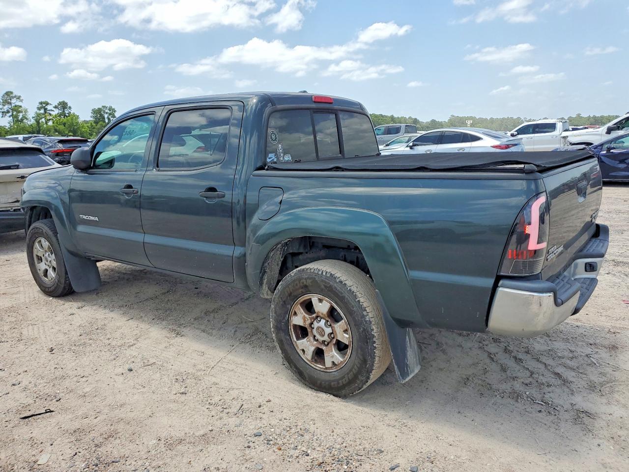 2009 Toyota Tacoma Double Cab Prerunner Charcoal vin: 3TMJU62N79M088852