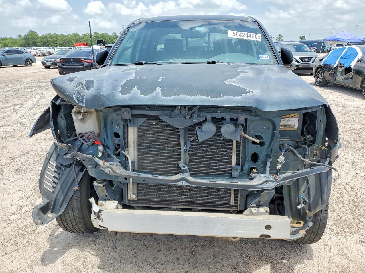2009 Toyota Tacoma Double Cab Prerunner Charcoal vin: 3TMJU62N79M088852