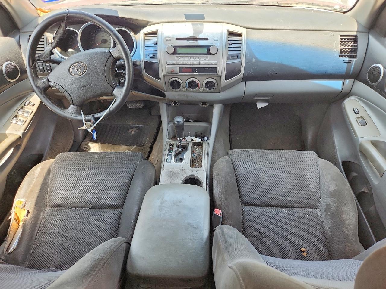 2006 Toyota Tacoma Double Cab Prerunner Burgundy vin: 3TMJU62N86M013198