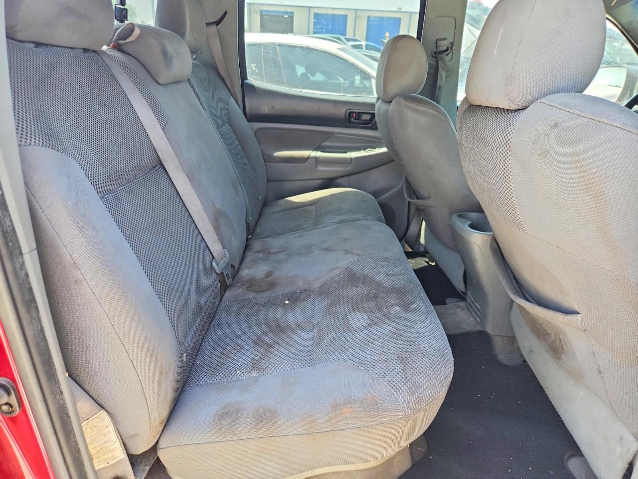 2006 Toyota Tacoma Double Cab Prerunner Burgundy vin: 3TMJU62N86M013198