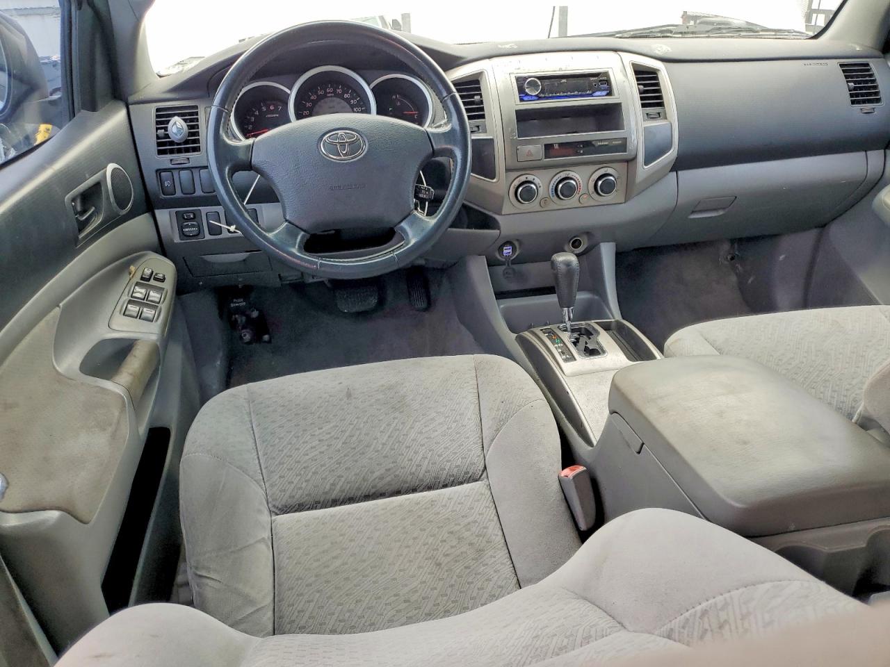 2006 Toyota Tacoma Double Cab Prerunner Silver vin: 3TMJU62N86M015033