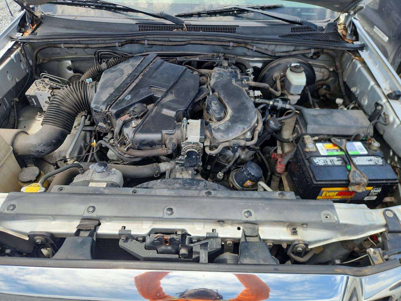 2006 Toyota Tacoma Double Cab Prerunner Silver vin: 3TMJU62N86M015033