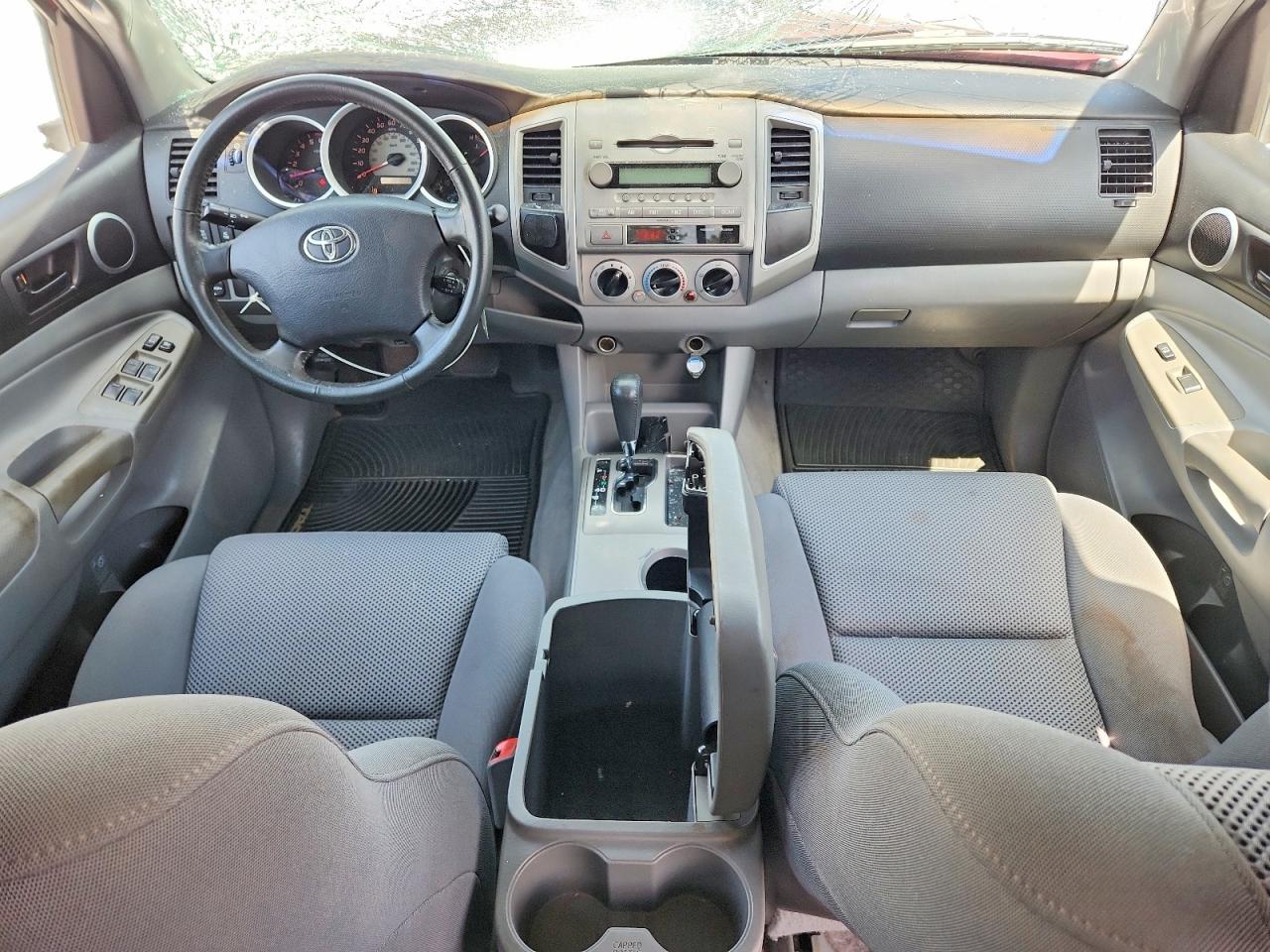 2007 Toyota Tacoma Double Cab Prerunner Red vin: 3TMJU62N87M042685