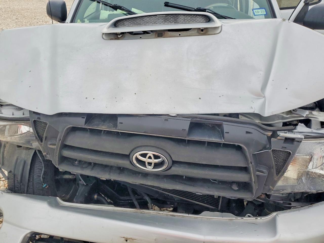 2008 Toyota Tacoma Double Cab Prerunner Silver vin: 3TMJU62N88M064171