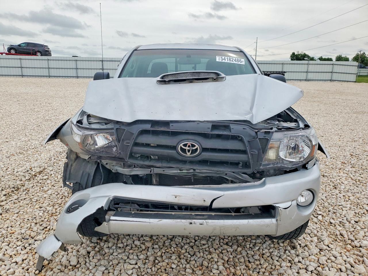 2008 Toyota Tacoma Double Cab Prerunner Silver vin: 3TMJU62N88M064171