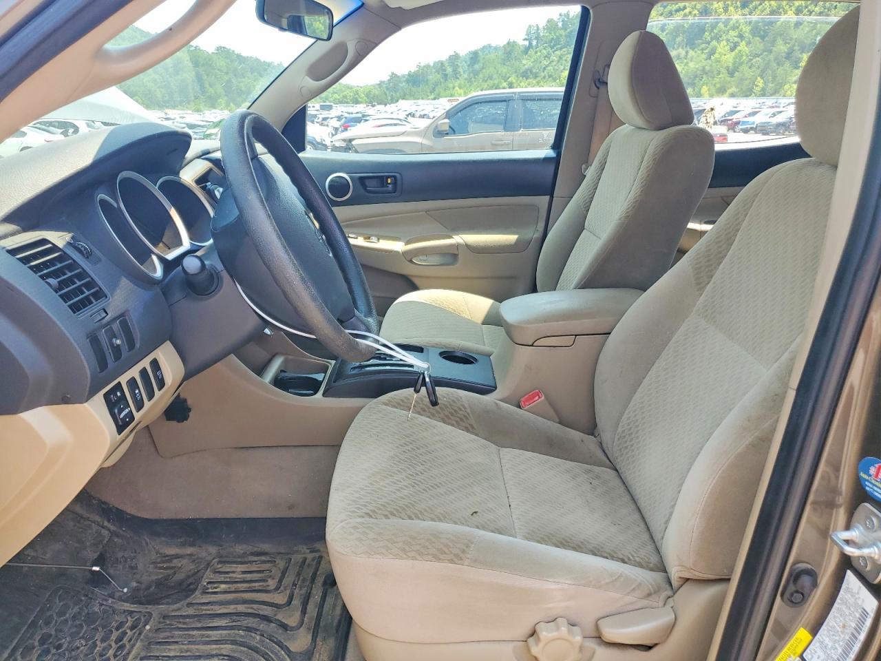 2009 Toyota Tacoma Double Cab Prerunner Tan vin: 3TMJU62N89M081747