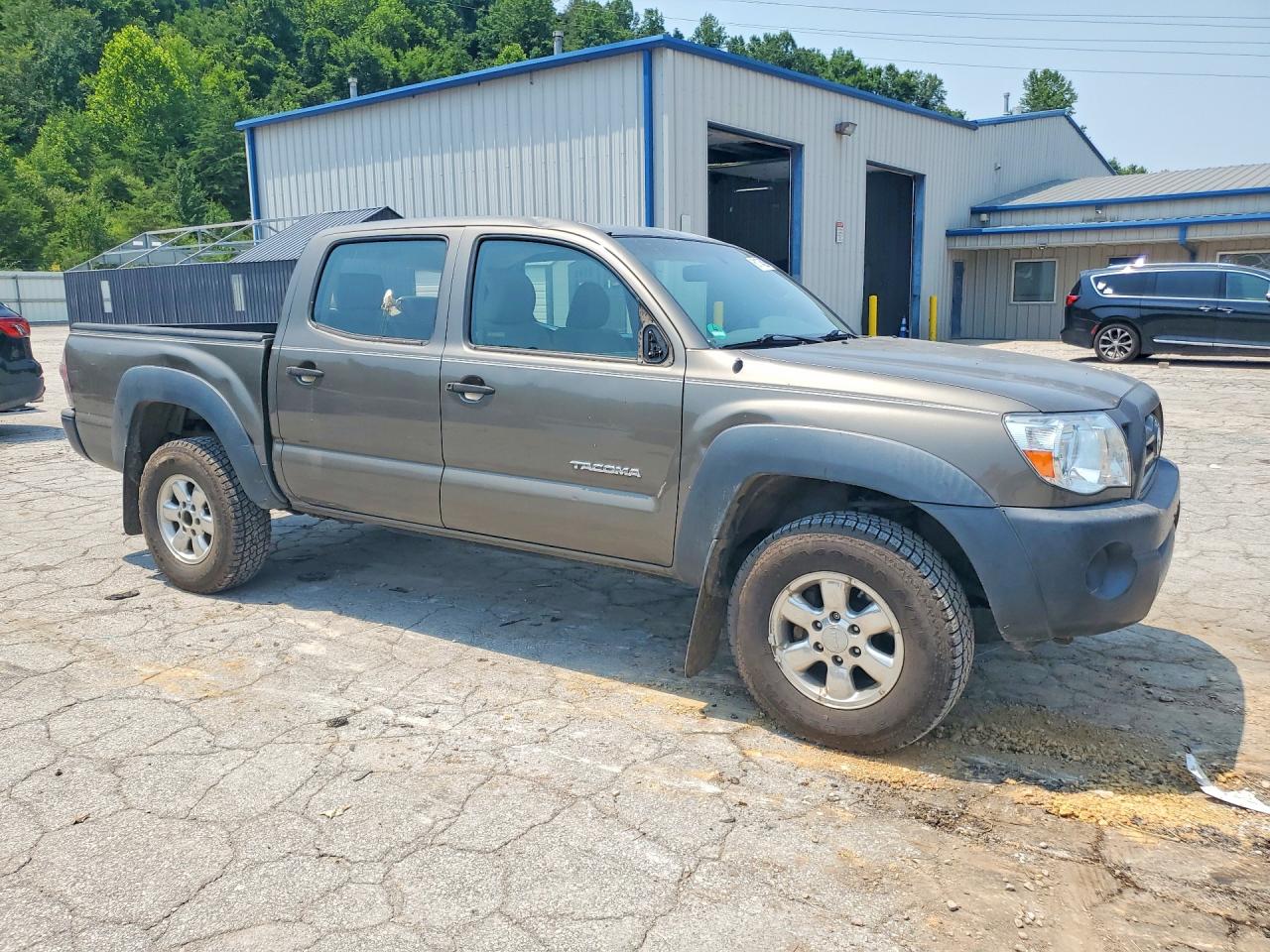 2009 Toyota Tacoma Double Cab Prerunner Tan vin: 3TMJU62N89M081747