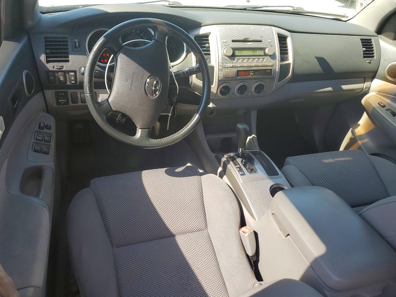 2006 Toyota Tacoma Double Cab Prerunner Silver vin: 3TMJU62N96M010648
