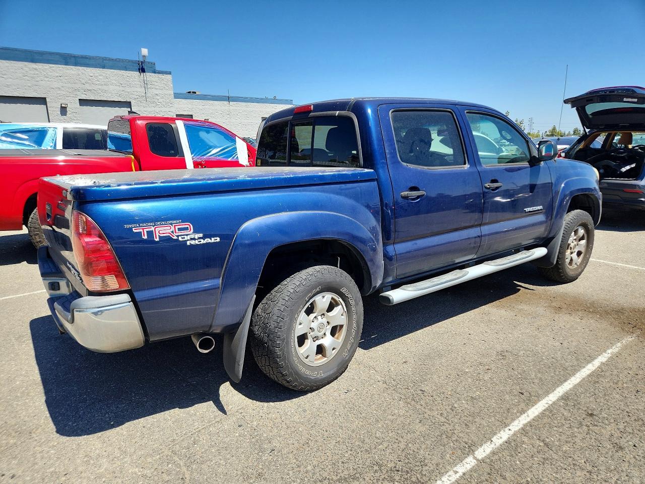2006 Toyota Tacoma Double Cab Prerunner Blue vin: 3TMJU62N96M015137