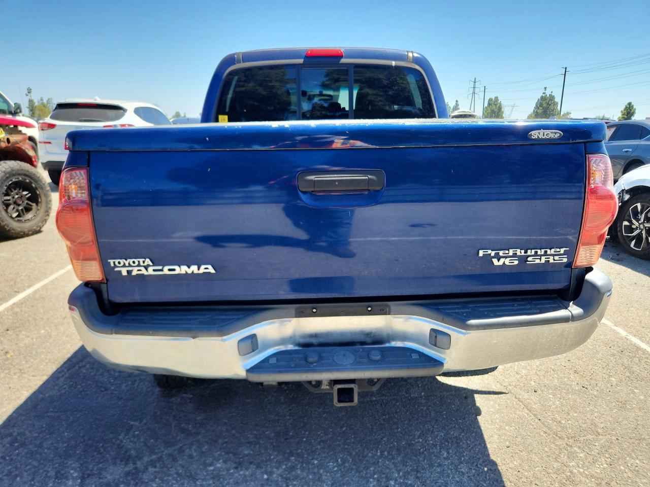 2006 Toyota Tacoma Double Cab Prerunner Blue vin: 3TMJU62N96M015137