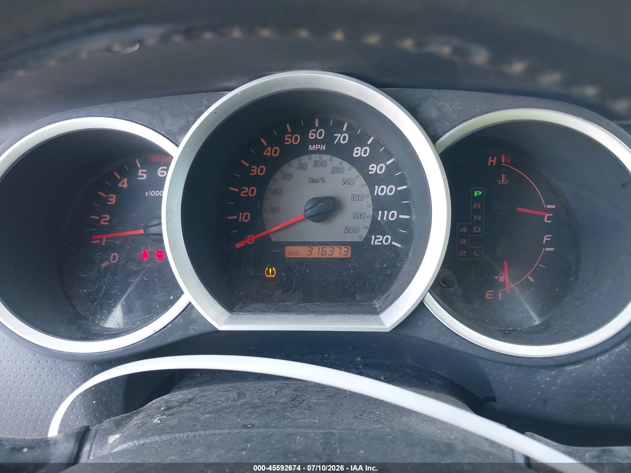 2006 Toyota Tacoma Prerunner V6 Silver vin: 3TMJU62N96M022251