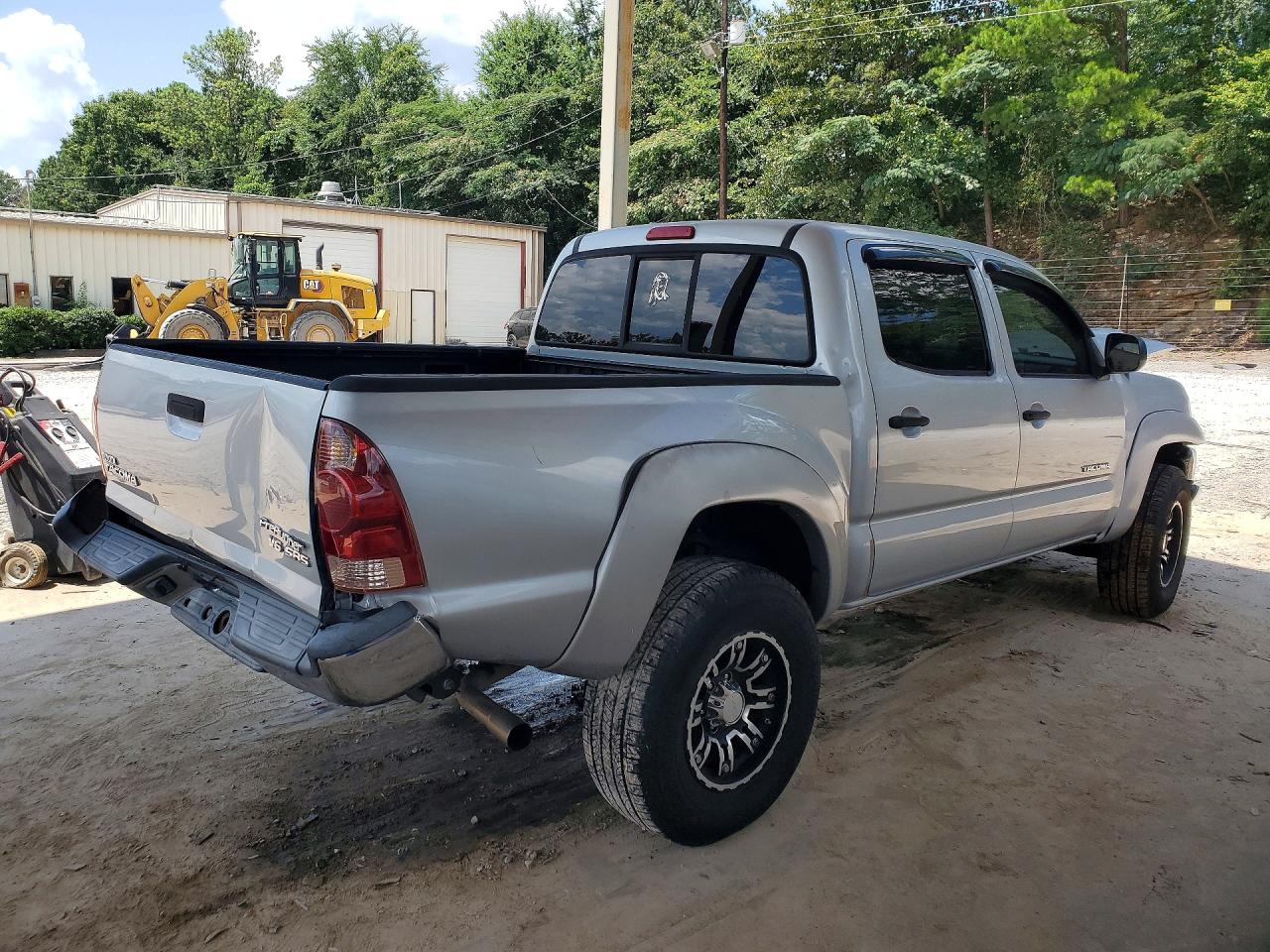 2006 Toyota Tacoma Double Cab Prerunner Серебряный vin: 3TMJU62N96M023321