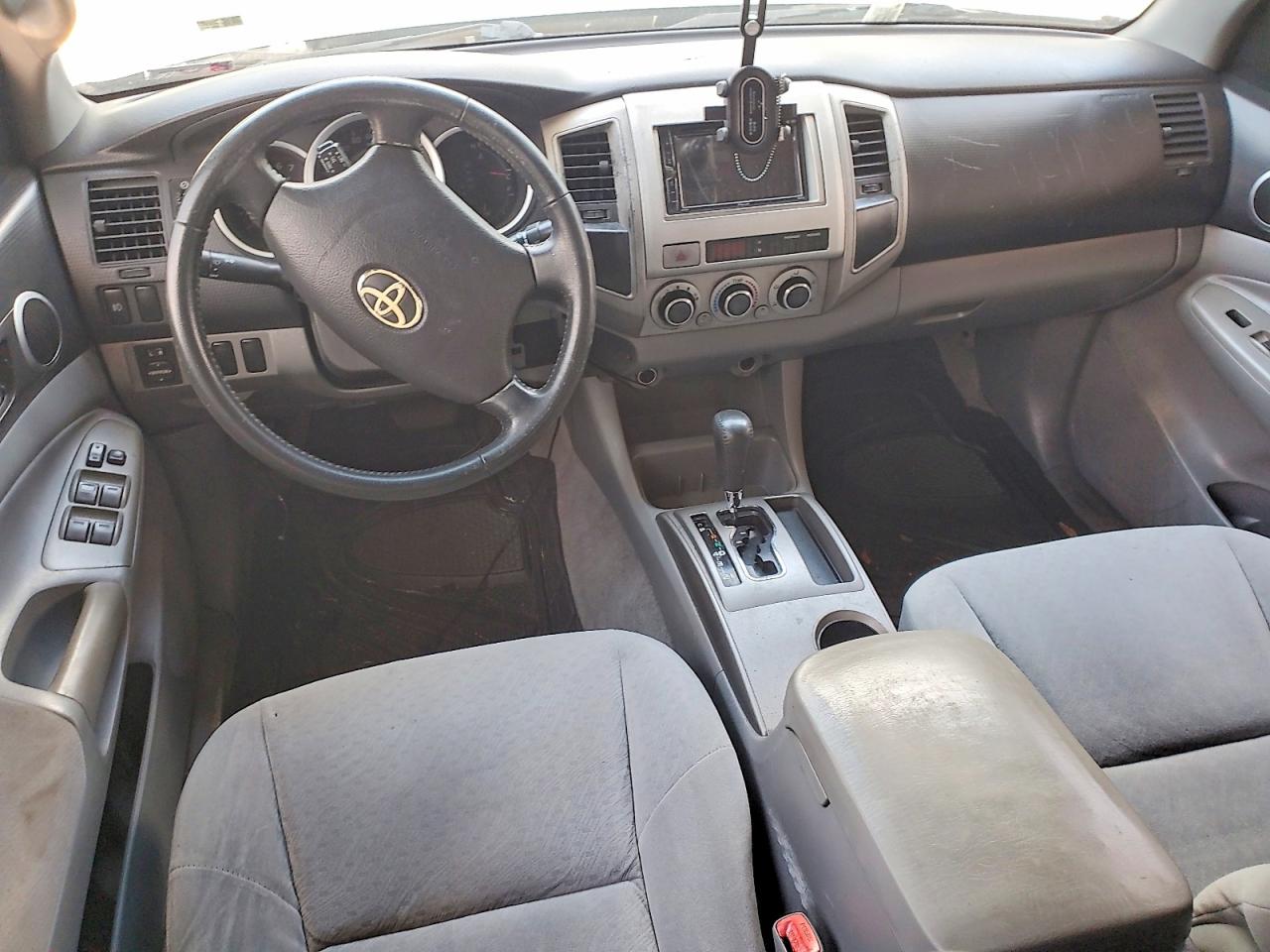 2006 Toyota Tacoma Double Cab Prerunner Серебряный vin: 3TMJU62N96M023321