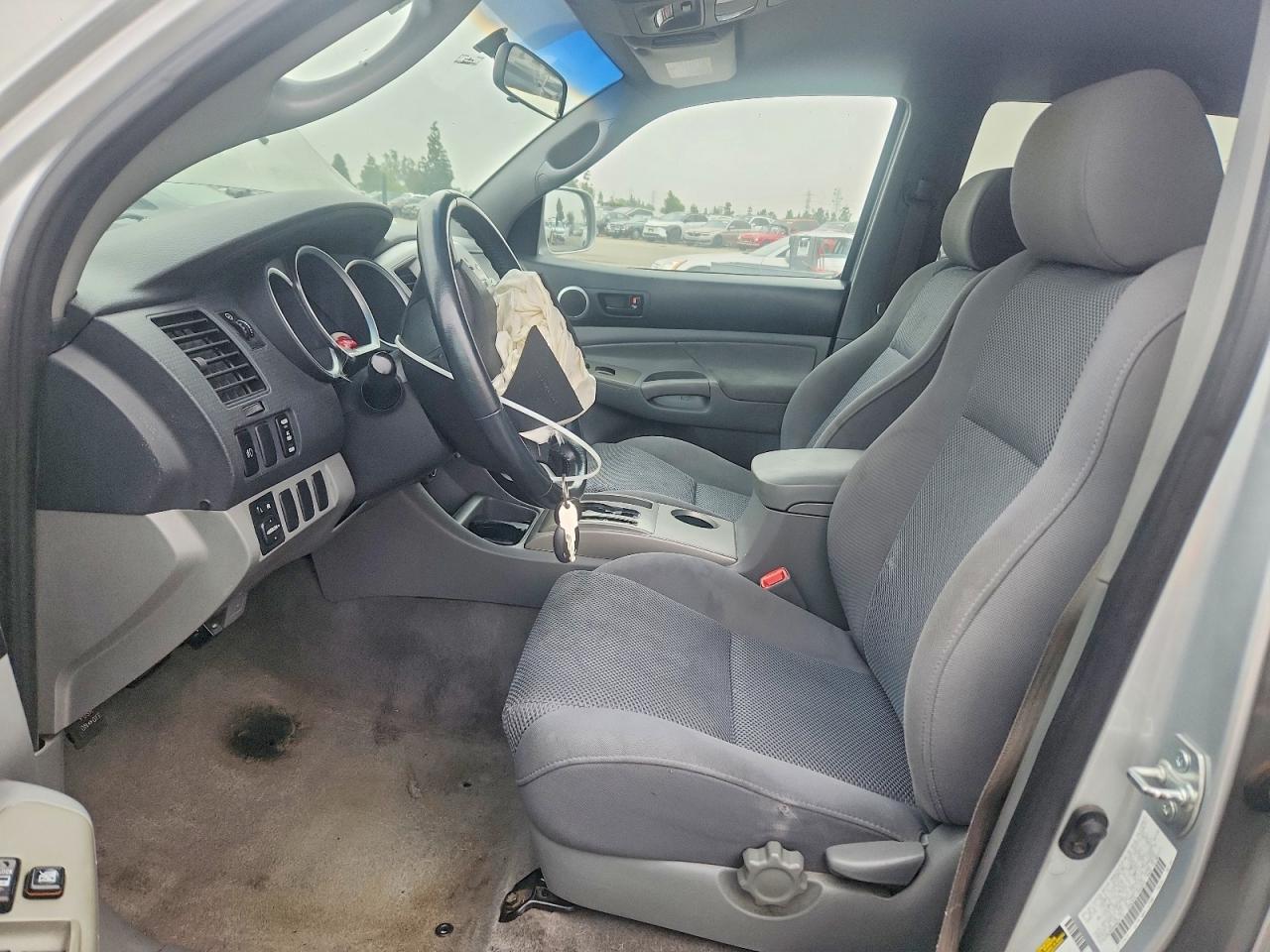 2006 Toyota Tacoma Double Cab Prerunner Серебряный vin: 3TMJU62N96M024131