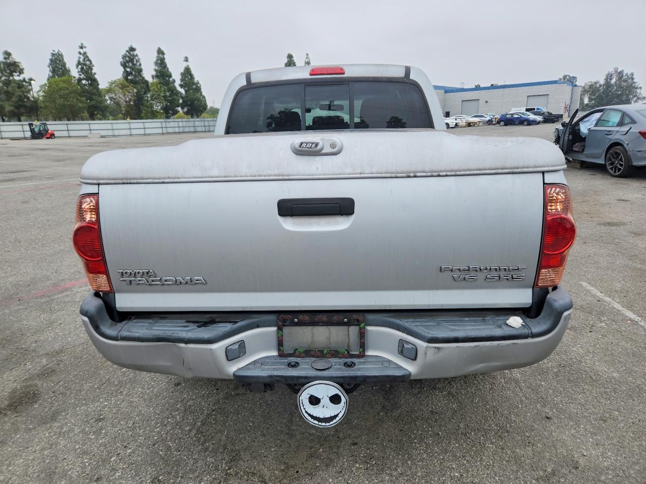 2006 Toyota Tacoma Double Cab Prerunner Серебряный vin: 3TMJU62N96M024131