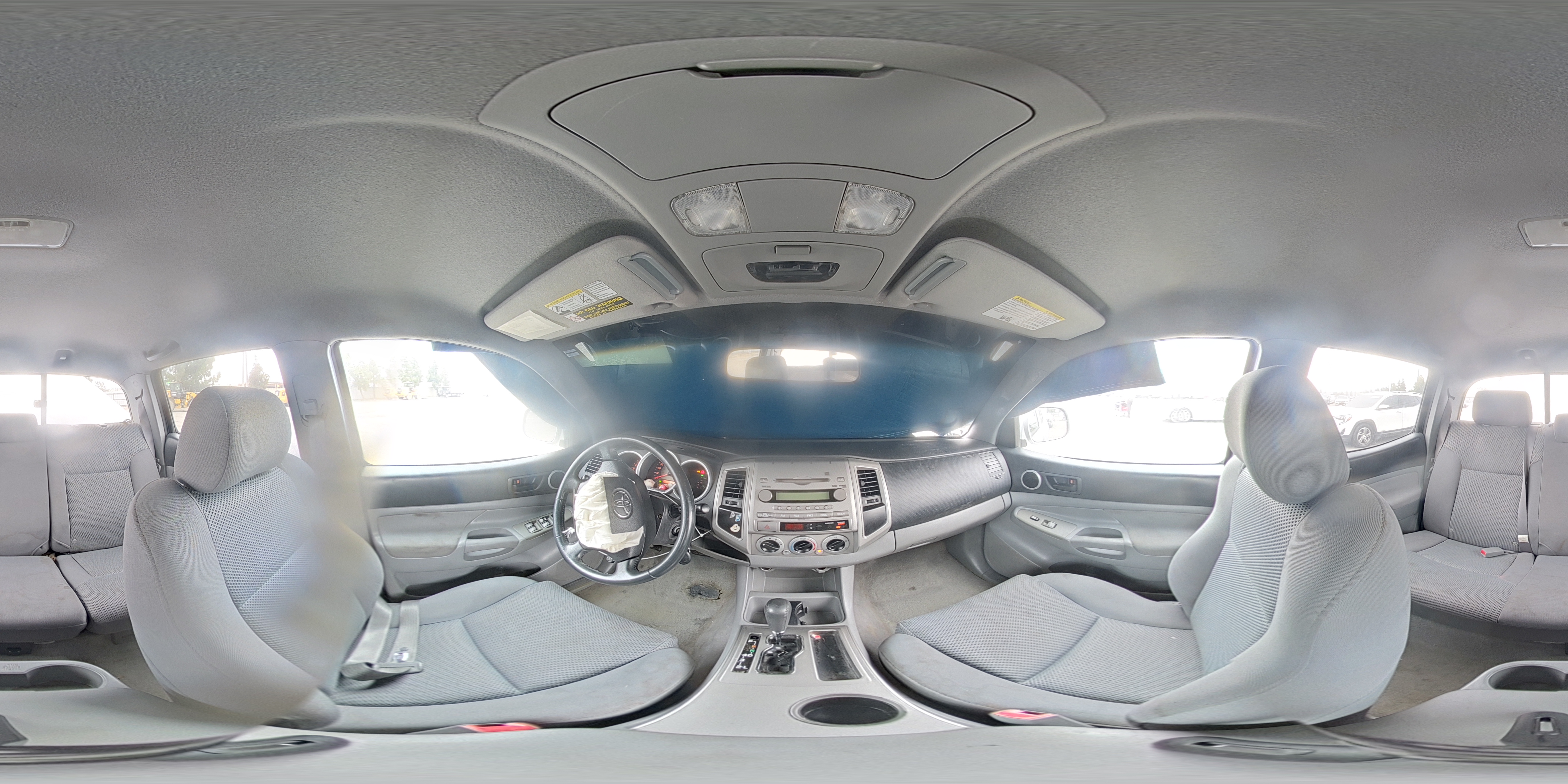 2006 Toyota Tacoma Double Cab Prerunner Серебряный vin: 3TMJU62N96M024131