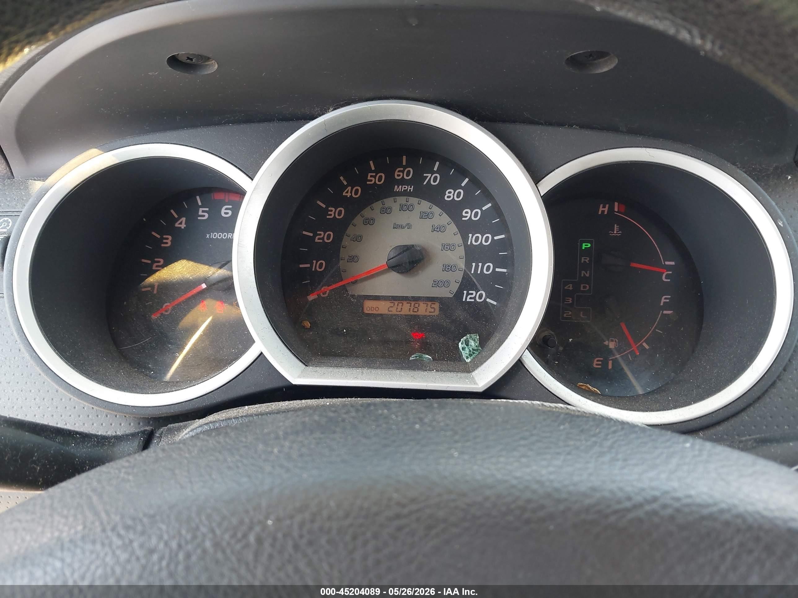 2007 Toyota Tacoma Prerunner V6 Tan vin: 3TMJU62N97M046552