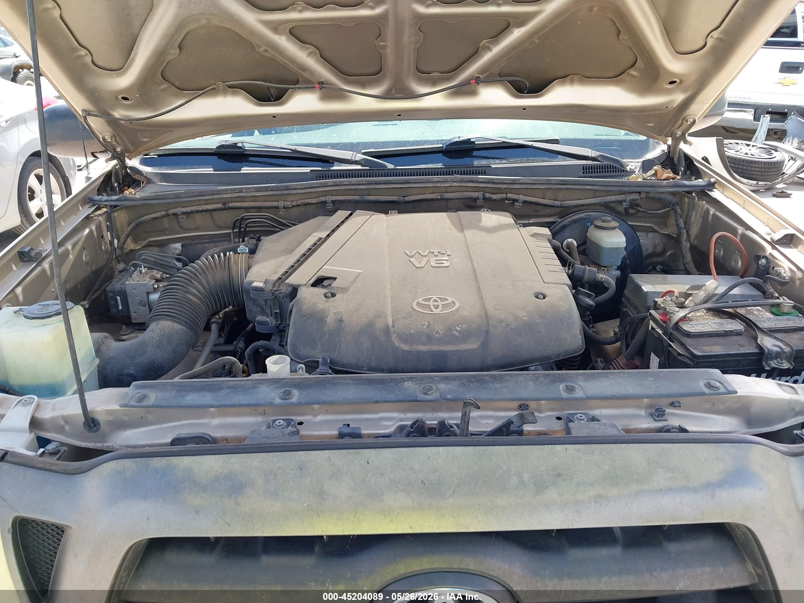 2007 Toyota Tacoma Prerunner V6 Tan vin: 3TMJU62N97M046552