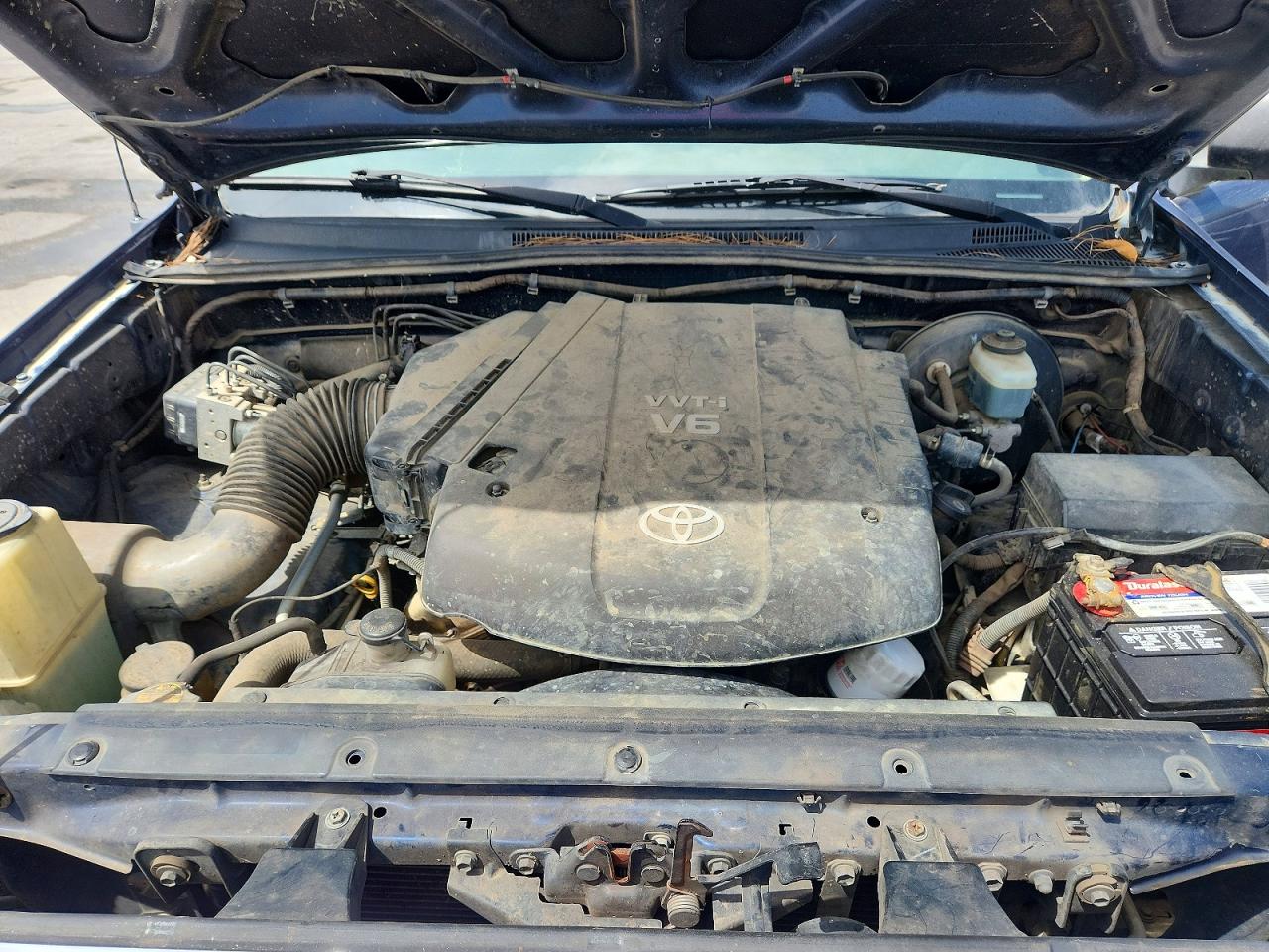 2008 Toyota Tacoma Double Cab Prerunner Blue vin: 3TMJU62N98M050098