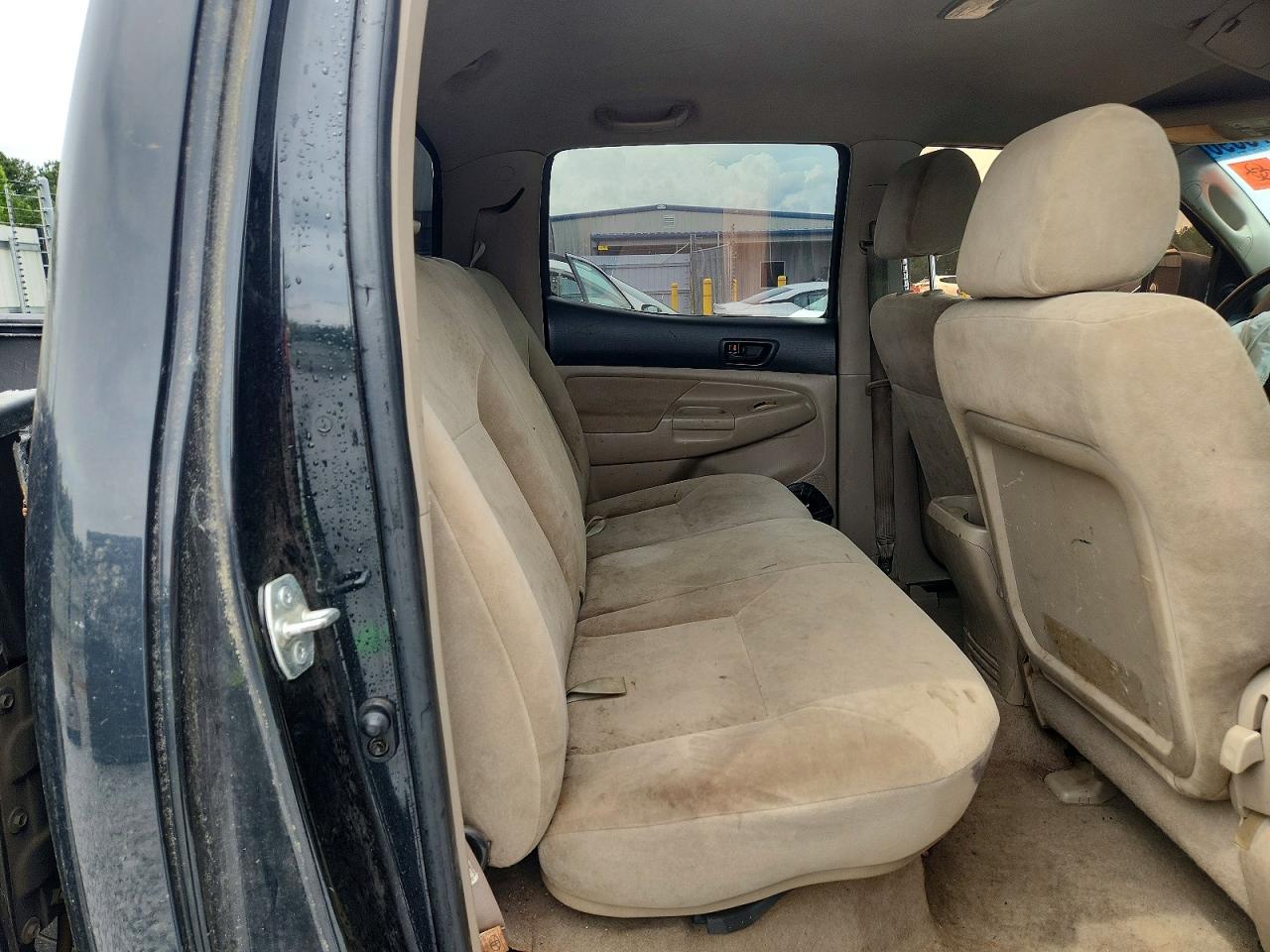 2005 Toyota Tacoma Double Cab Prerunner Black vin: 3TMJU62NX5M002847