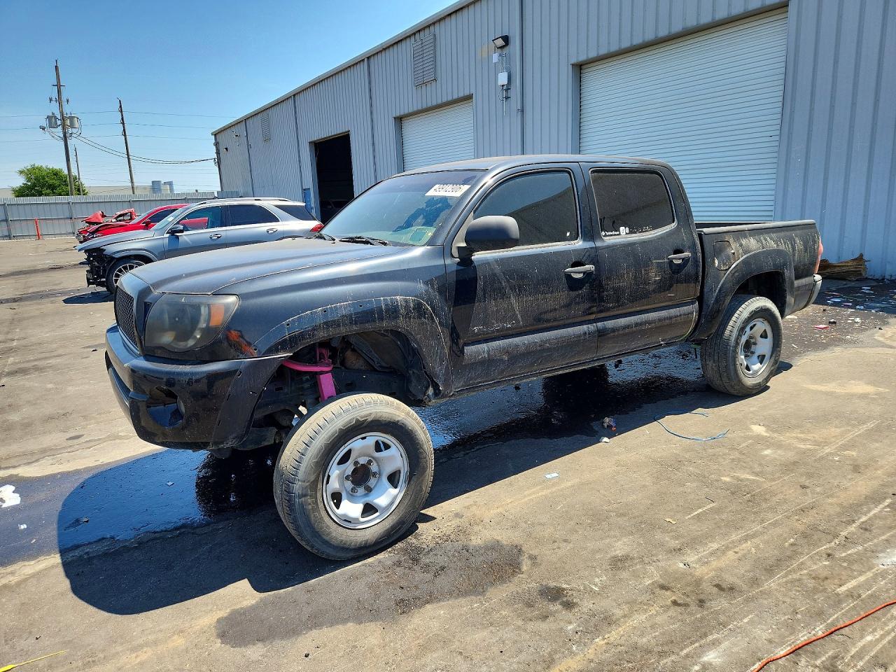 2006 Toyota Tacoma Double Cab Prerunner Черный vin: 3TMJU62NX6M009489