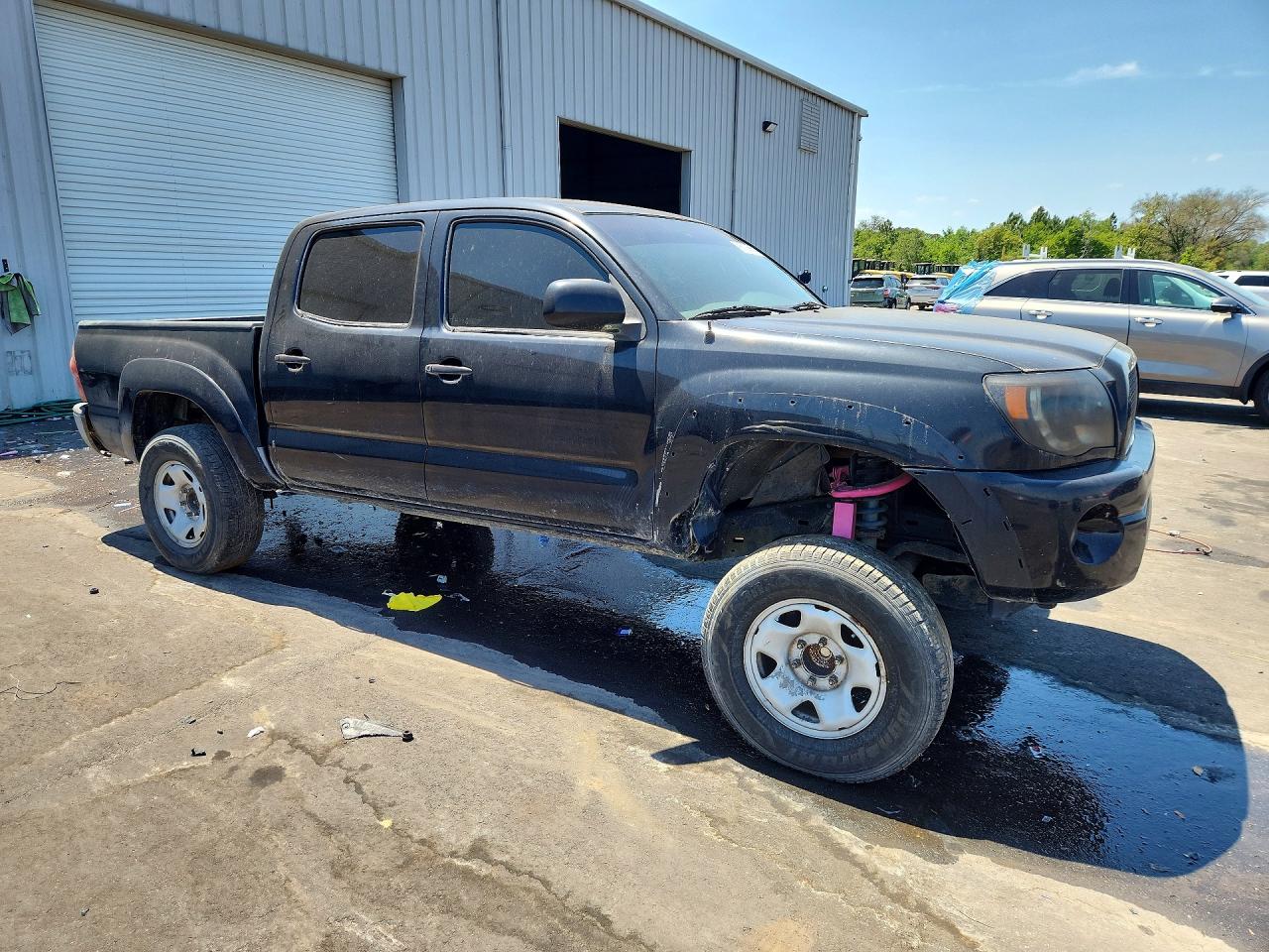 2006 Toyota Tacoma Double Cab Prerunner Black vin: 3TMJU62NX6M009489