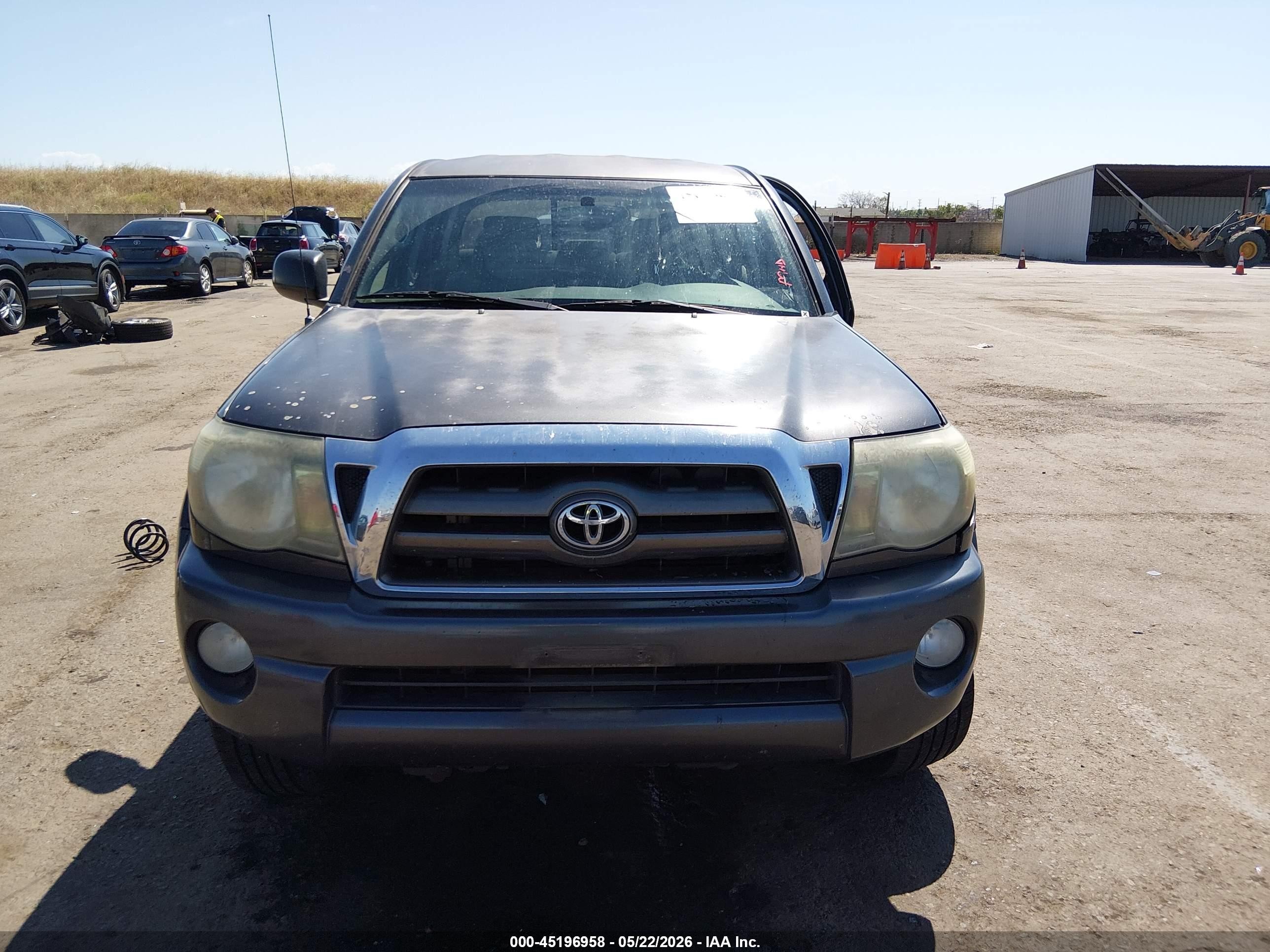 2009 Toyota Tacoma Prerunner V6 Серый vin: 3TMJU62NX9M078655
