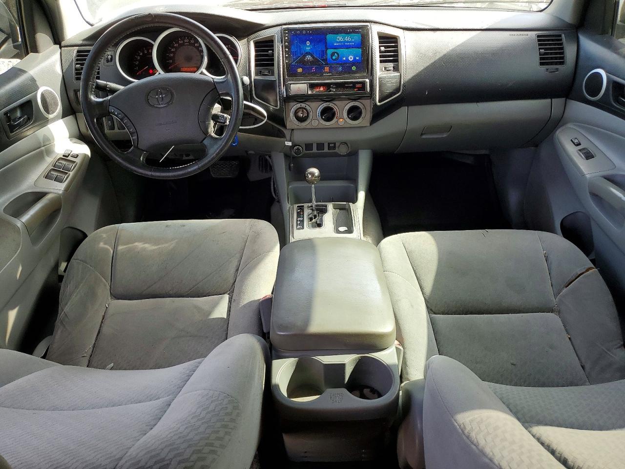 2009 Toyota Tacoma Double Cab Prerunner Серый vin: 3TMJU62NX9M087906