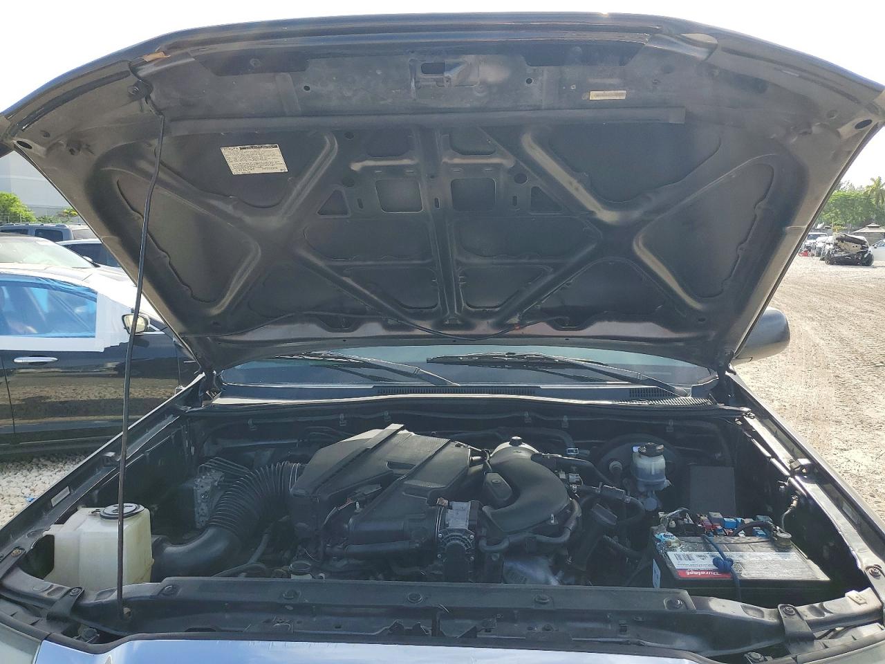 2009 Toyota Tacoma Double Cab Prerunner Серый vin: 3TMJU62NX9M087906