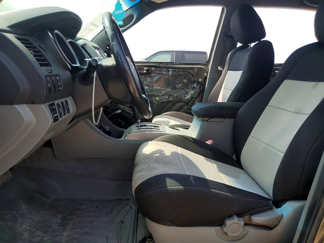 2009 Toyota Tacoma Double Cab Prerunner Gray vin: 3TMJU62NX9M091499
