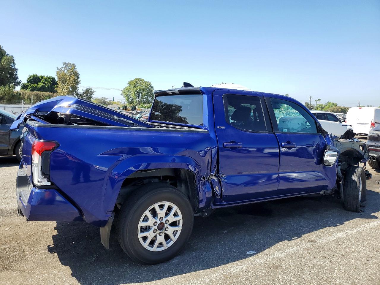 2024 Toyota Tacoma Sr5 Синий vin: 3TMKB5FN0RM001498