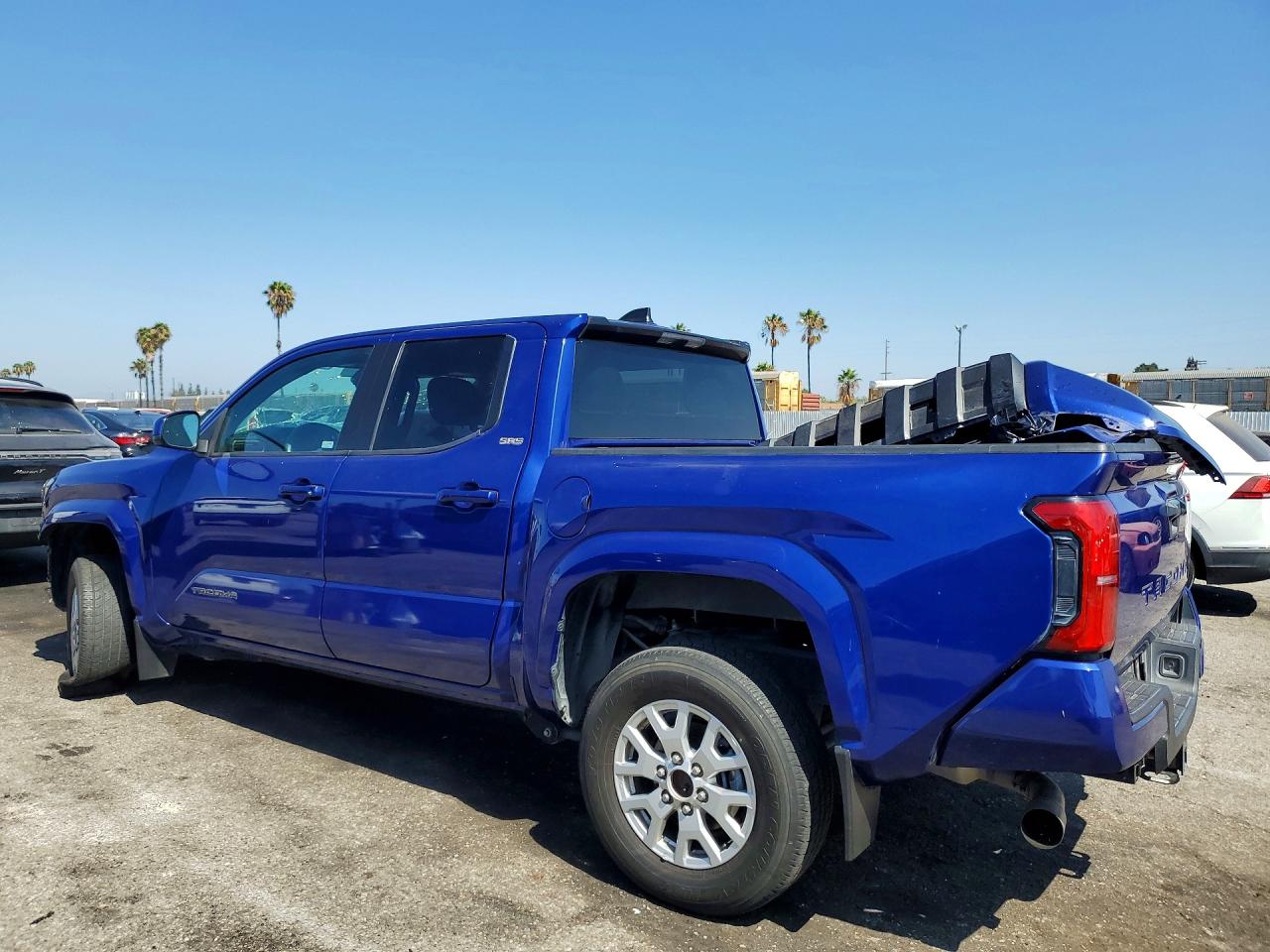 2024 Toyota Tacoma Sr5 Синий vin: 3TMKB5FN0RM001498