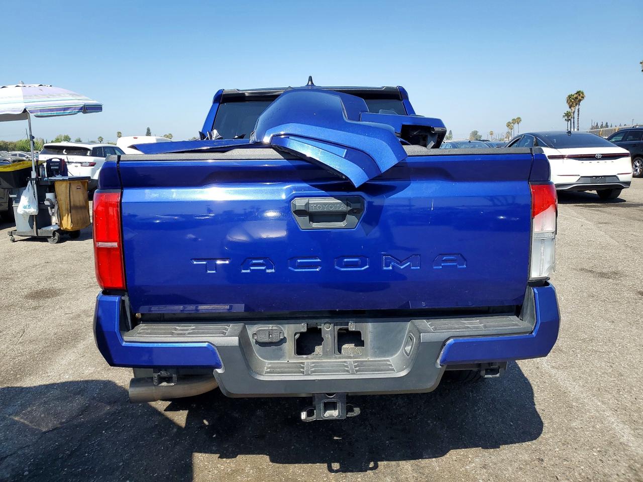 2024 Toyota Tacoma Sr5 Синий vin: 3TMKB5FN0RM001498