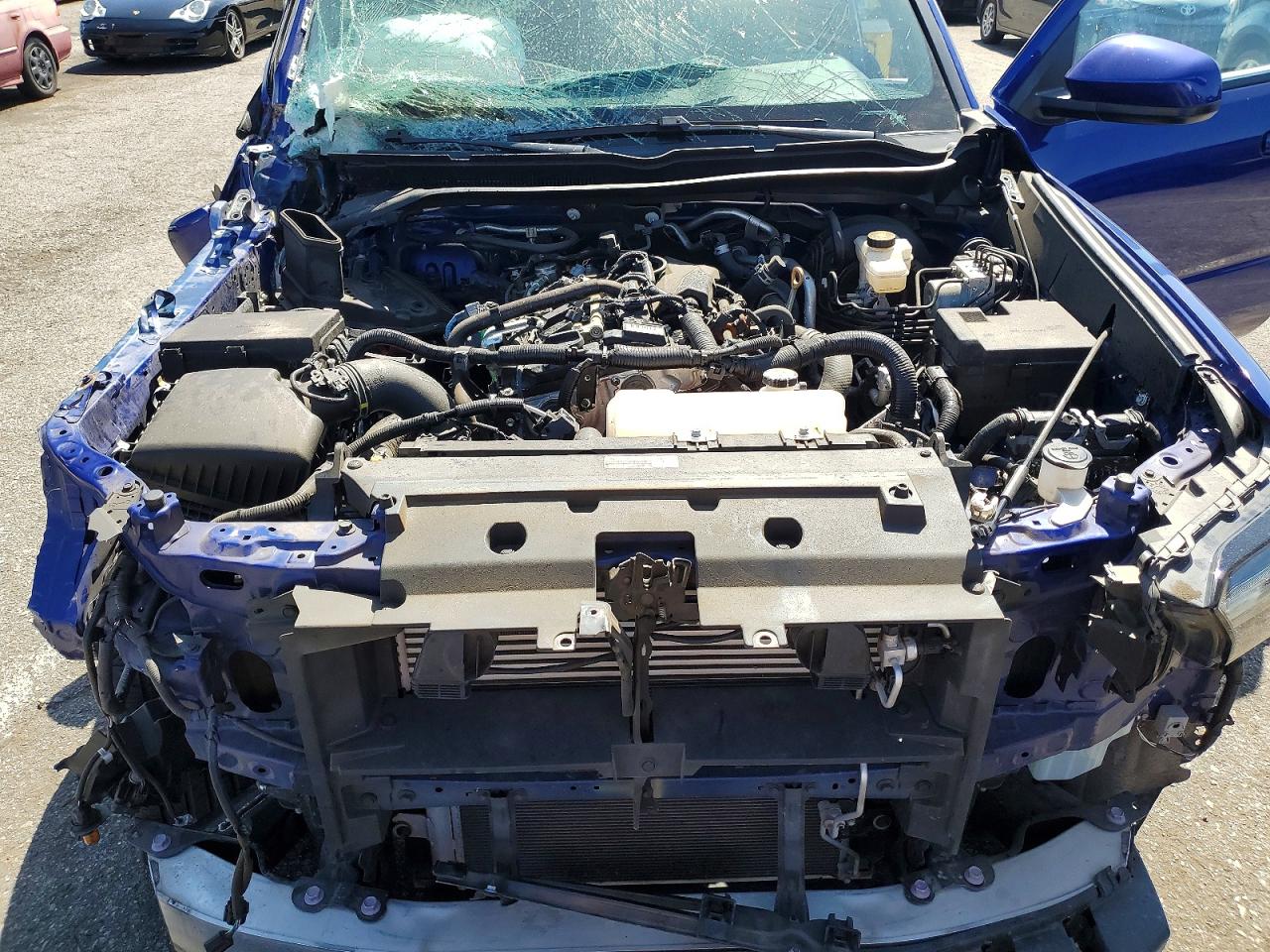 2024 Toyota Tacoma Sr5 Синий vin: 3TMKB5FN0RM001498