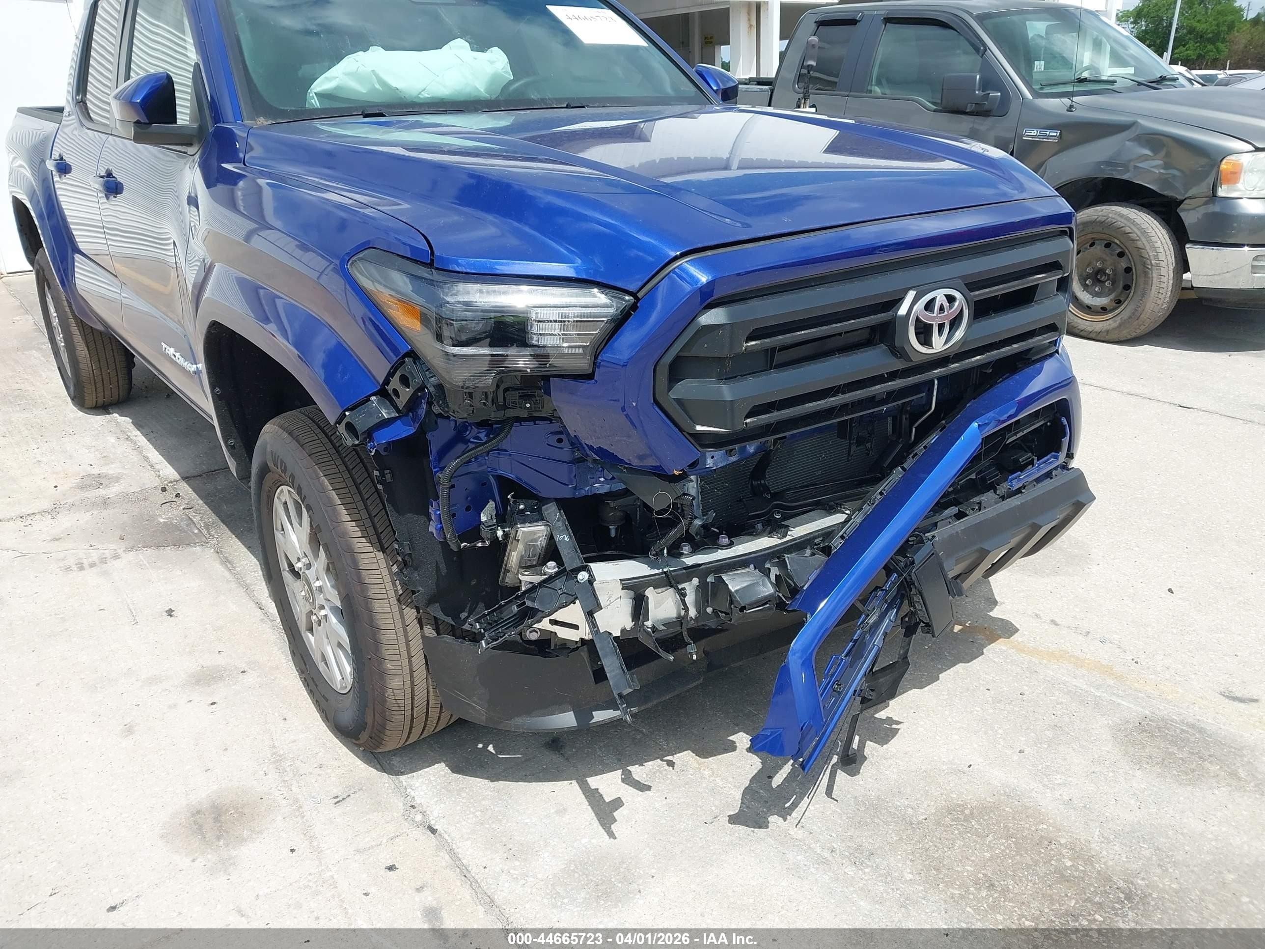 2025 Toyota Tacoma Sr5 Blue vin: 3TMKB5FN0SM046964