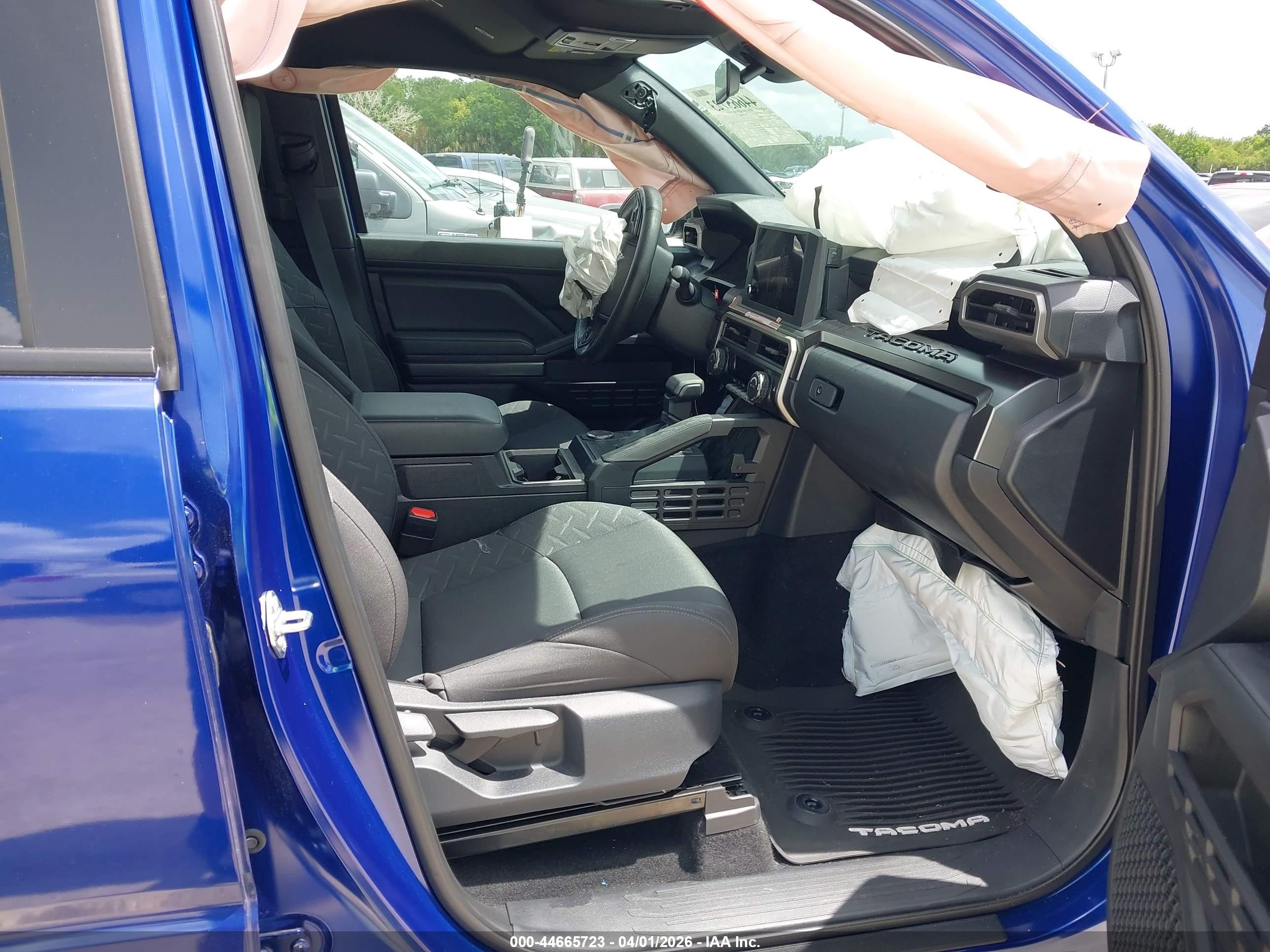 2025 Toyota Tacoma Sr5 Blue vin: 3TMKB5FN0SM046964