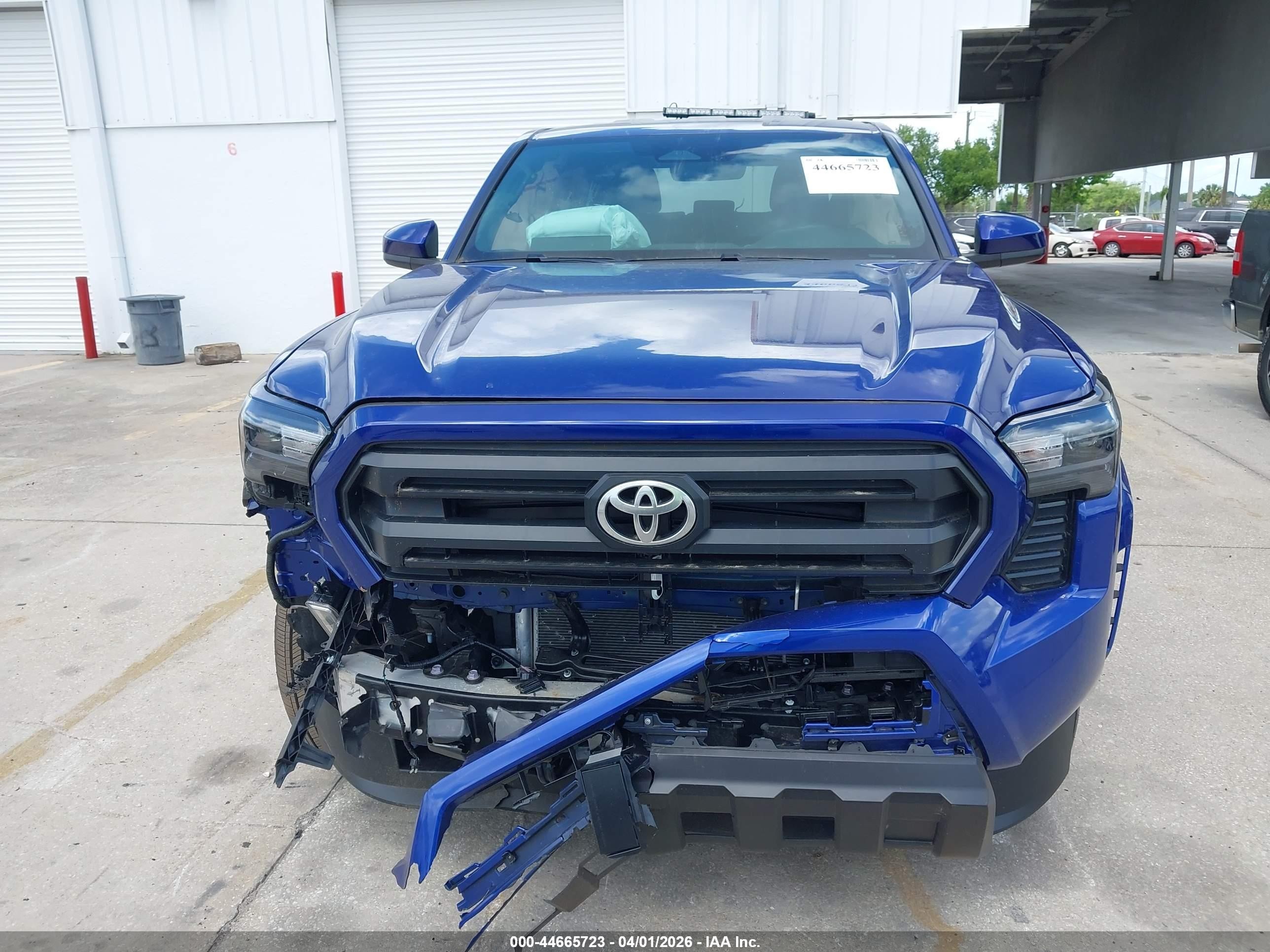 2025 Toyota Tacoma Sr5 Blue vin: 3TMKB5FN0SM046964