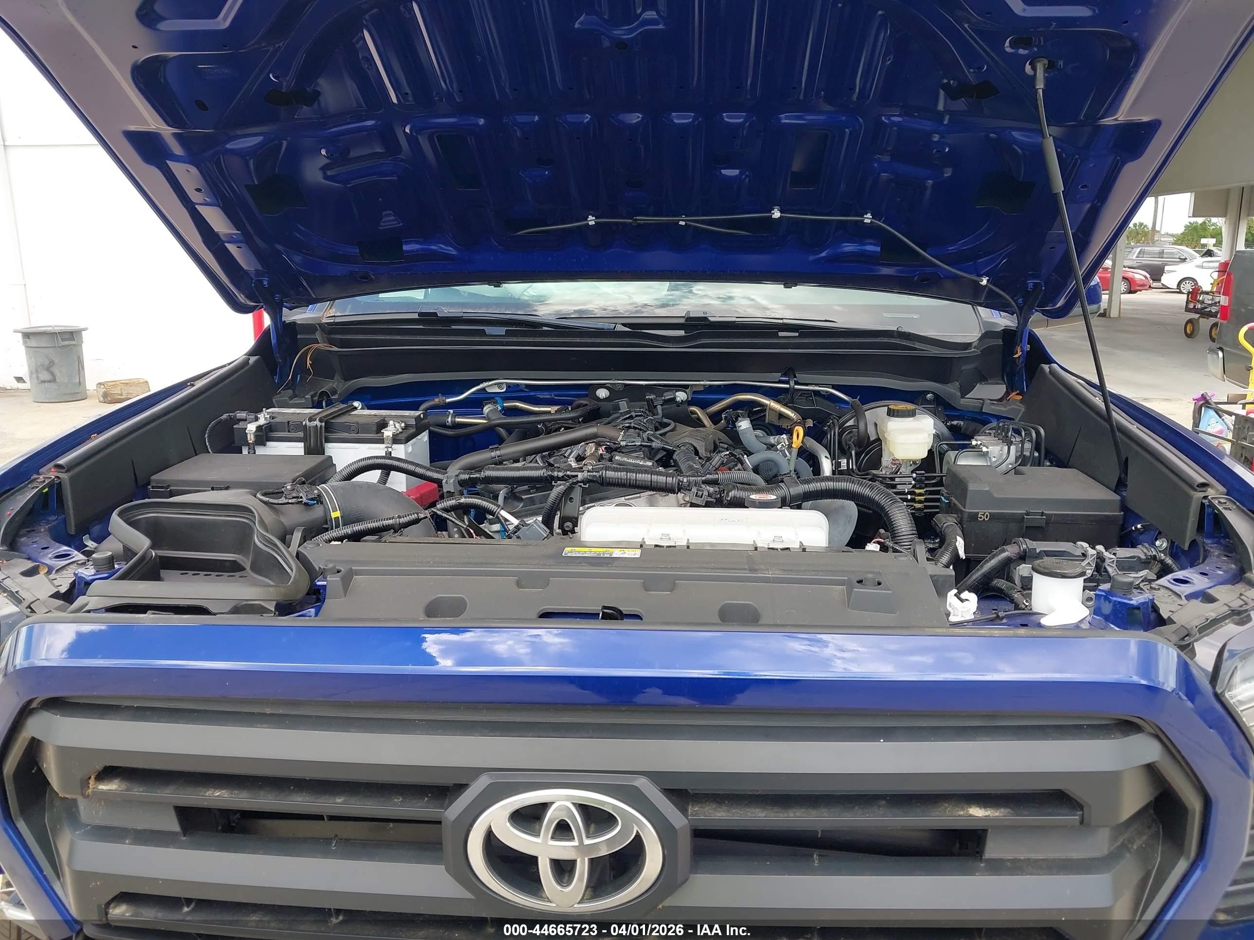 2025 Toyota Tacoma Sr5 Blue vin: 3TMKB5FN0SM046964