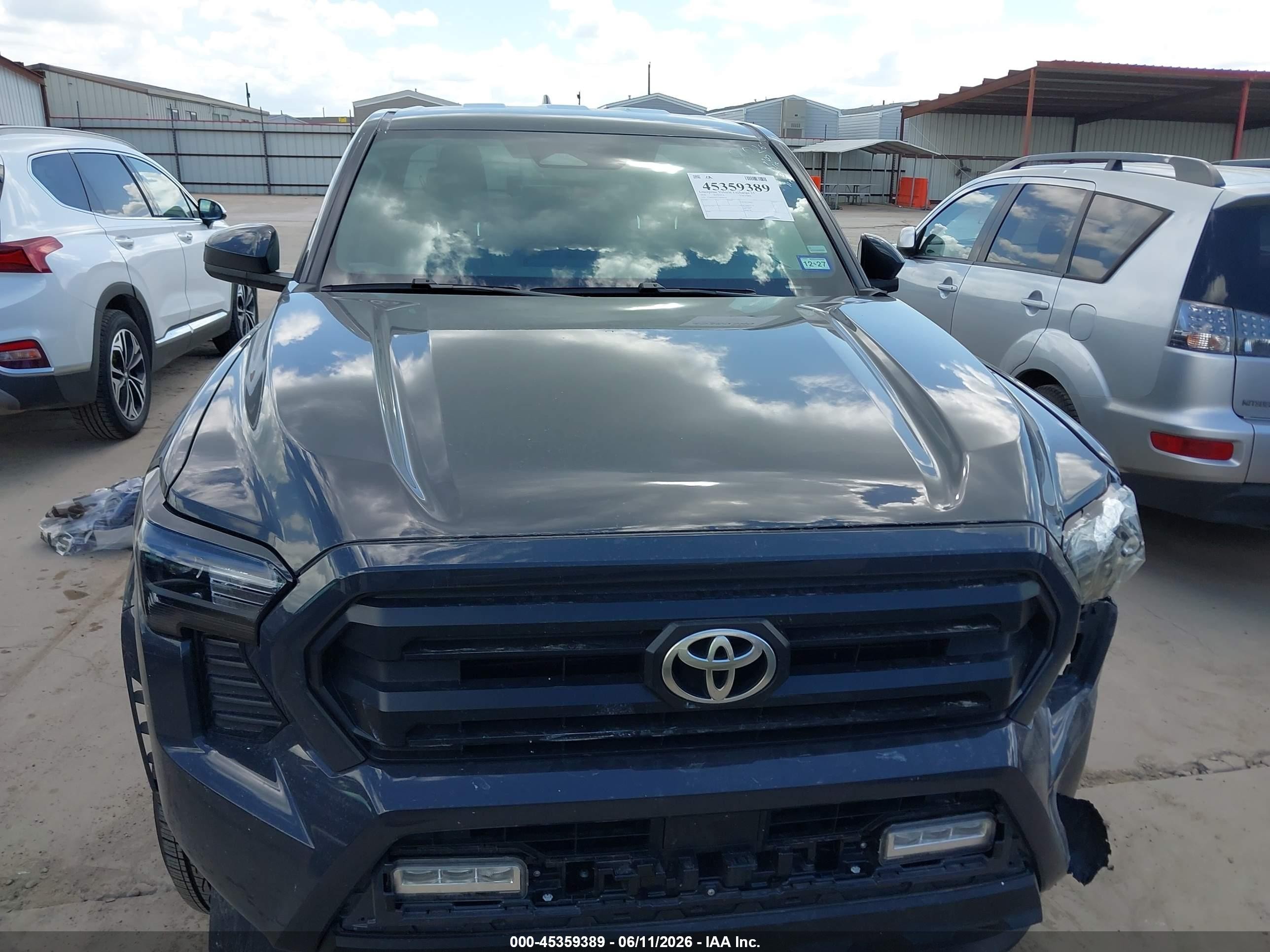 2026 Toyota Tacoma Sr5 Черный vin: 3TMKB5FN3TM058026