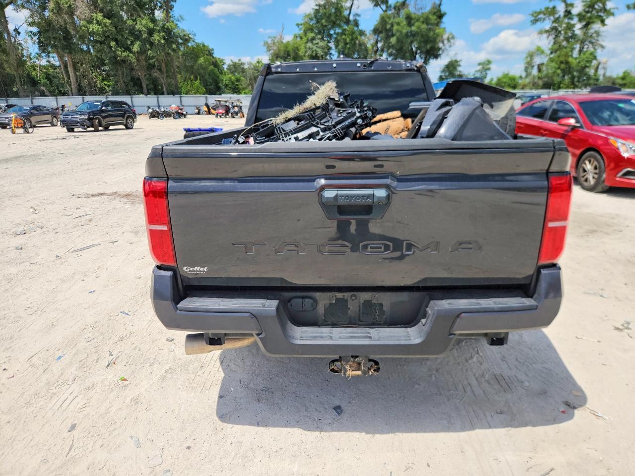 2024 Toyota Tacoma Sr5 Gray vin: 3TMKB5FN4RM023973