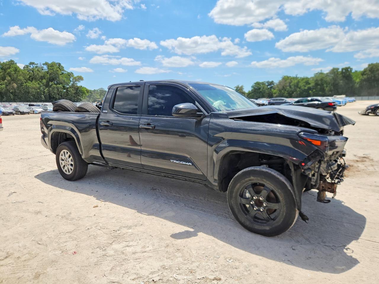 2024 Toyota Tacoma Sr5 Gray vin: 3TMKB5FN4RM023973