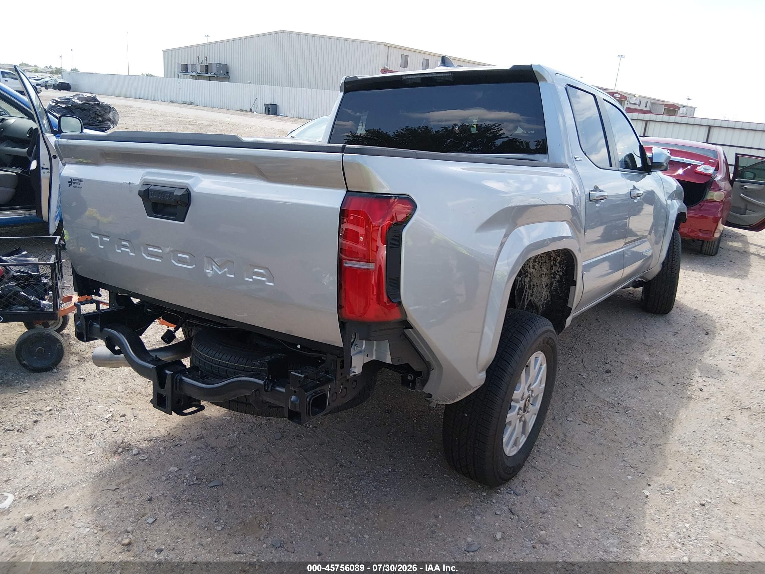 2026 Toyota Tacoma Sr5 Silver vin: 3TMKB5FN4TM065678