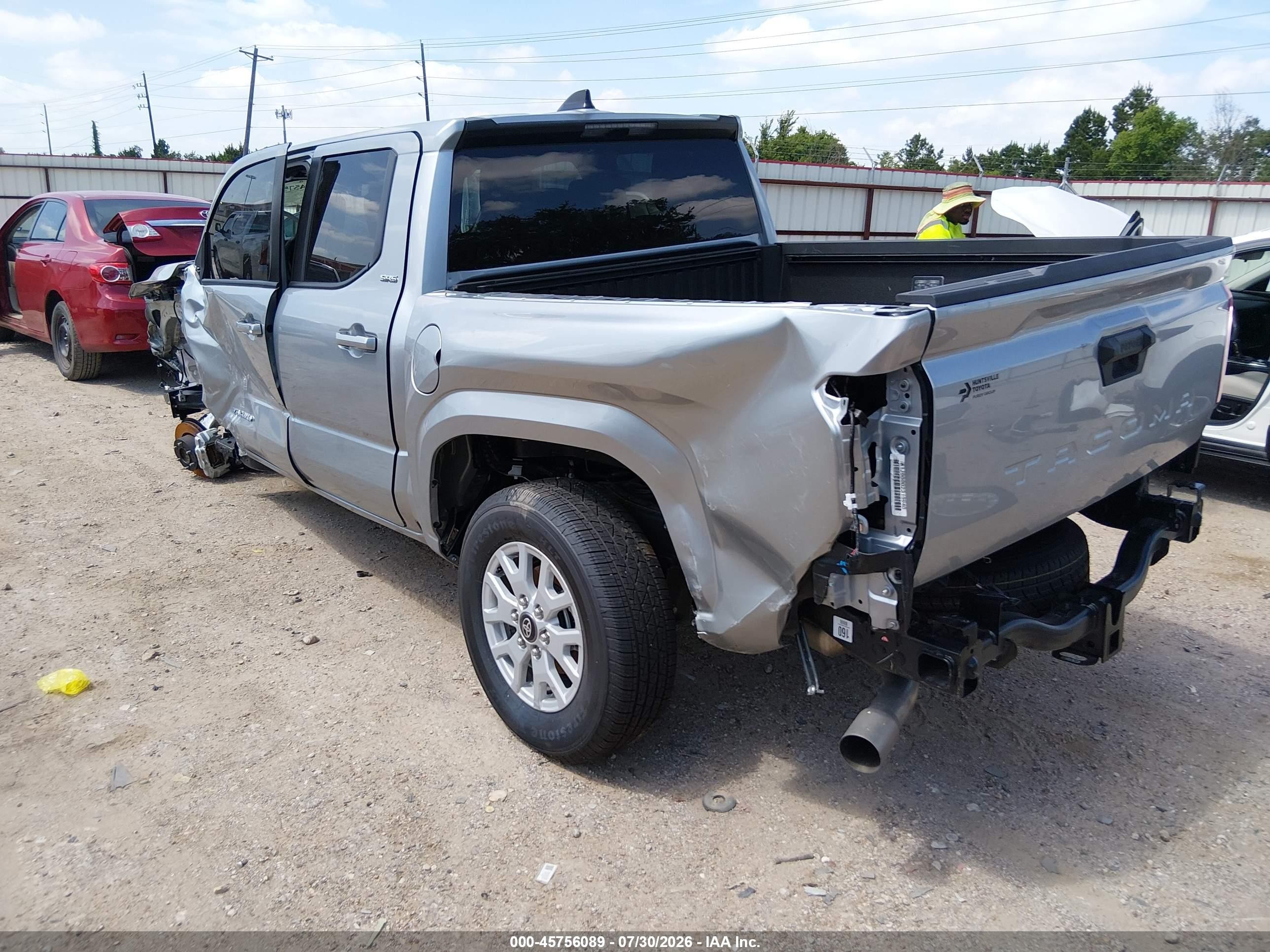 2026 Toyota Tacoma Sr5 Silver vin: 3TMKB5FN4TM065678