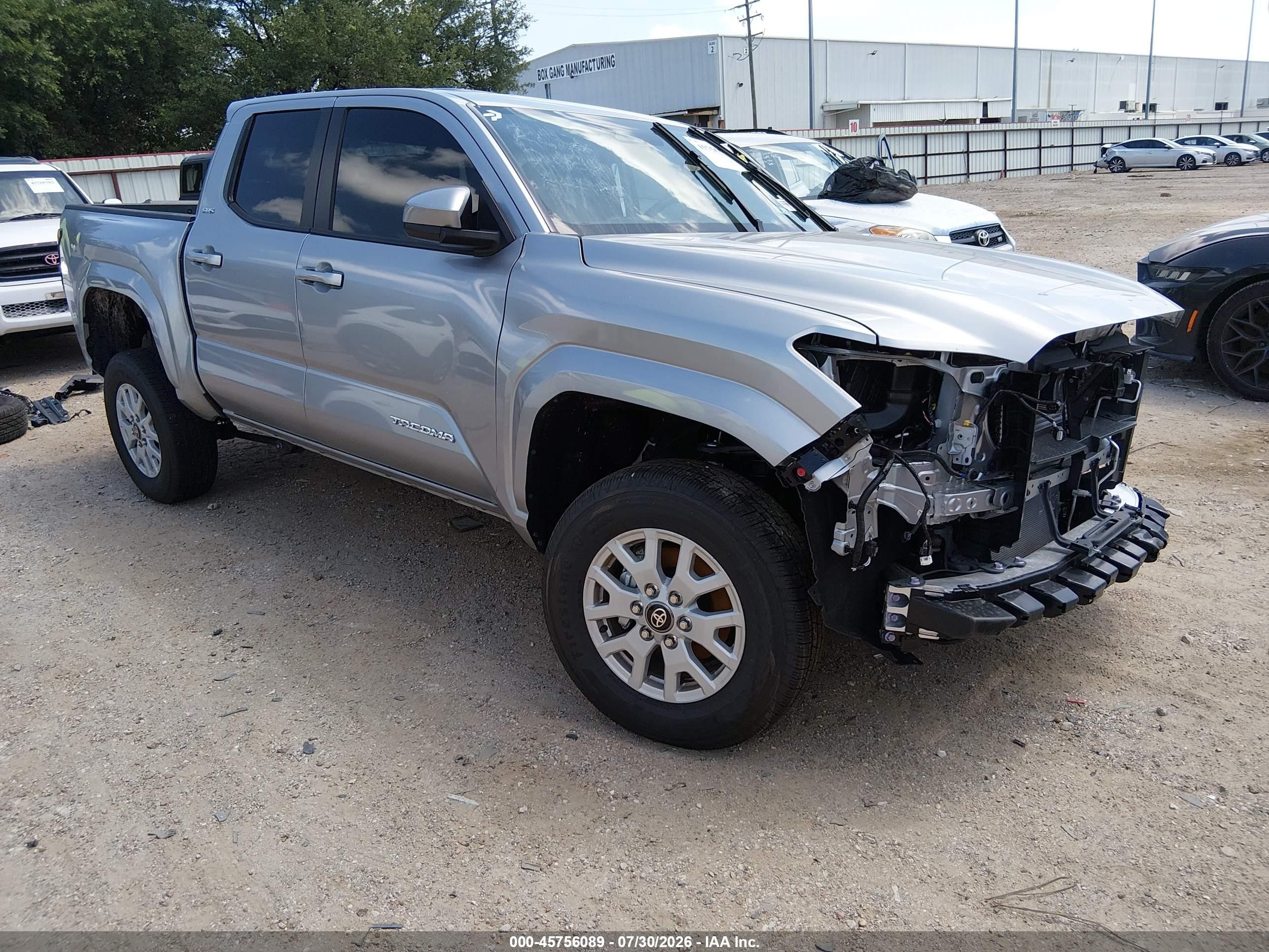 2026 Toyota Tacoma Sr5 Silver vin: 3TMKB5FN4TM065678
