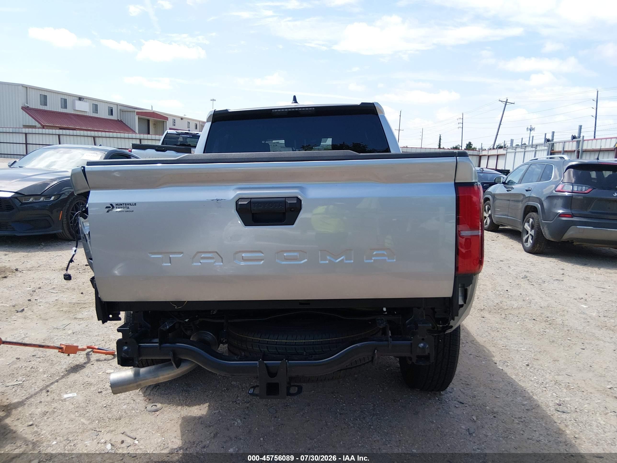 2026 Toyota Tacoma Sr5 Silver vin: 3TMKB5FN4TM065678