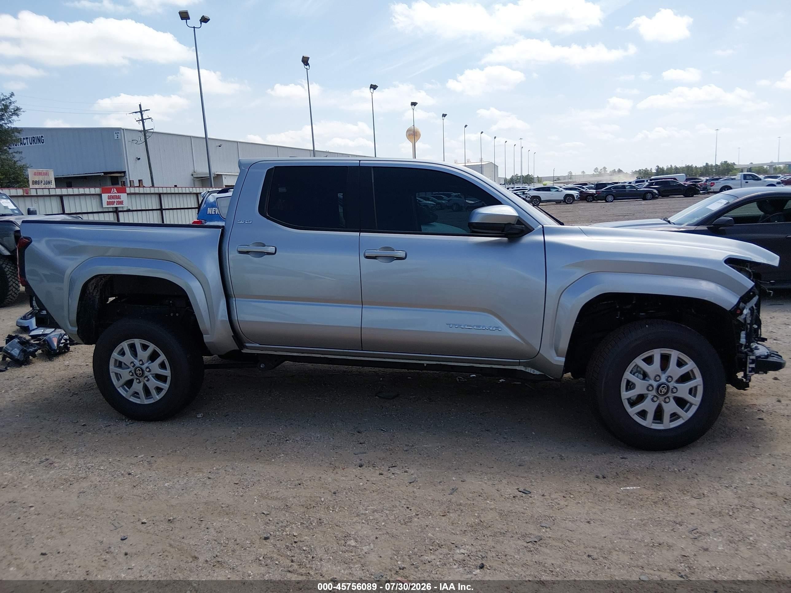 2026 Toyota Tacoma Sr5 Silver vin: 3TMKB5FN4TM065678