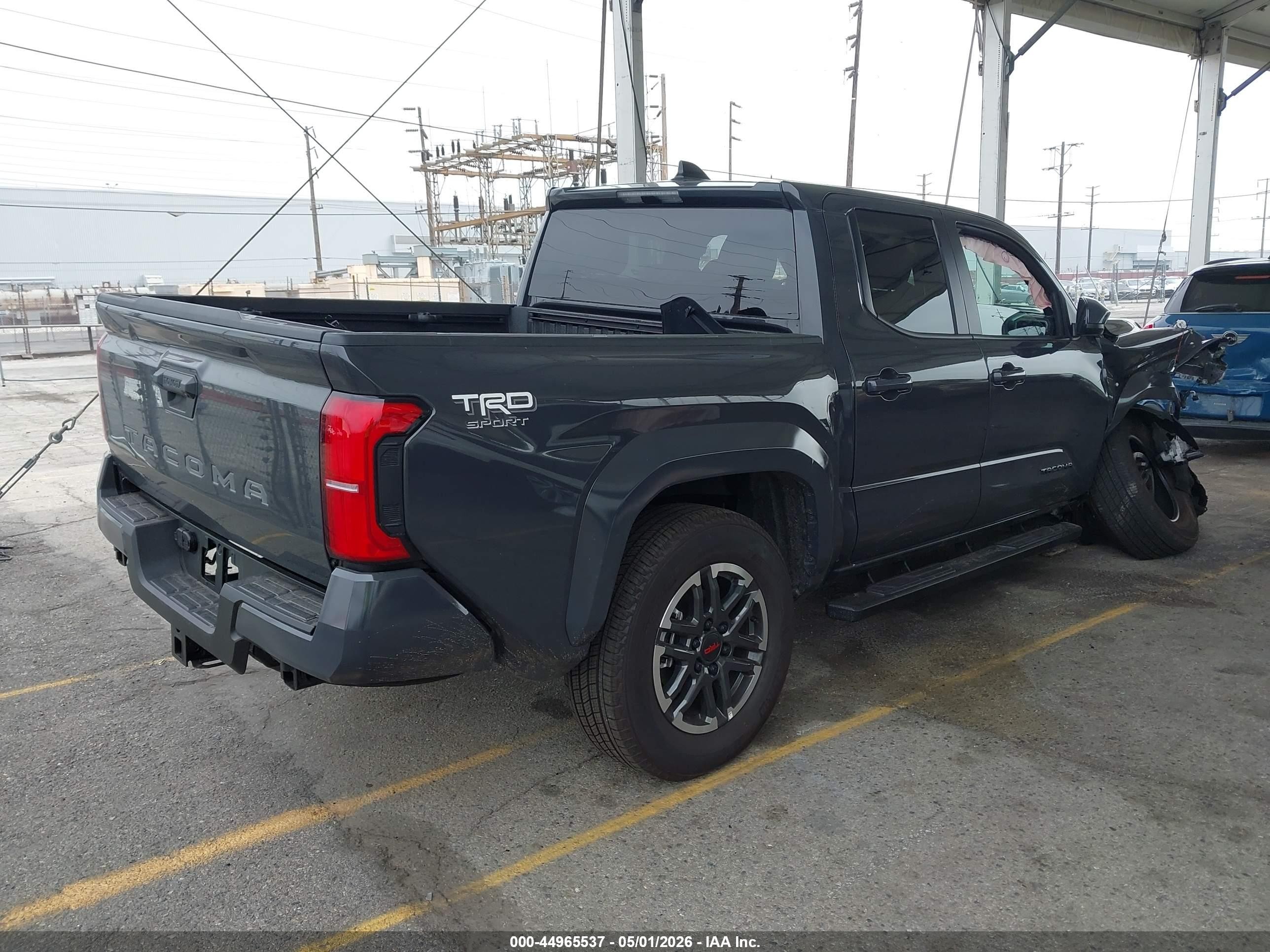 2026 Toyota Tacoma Trd Sport Black vin: 3TMKB5FN6TM059512