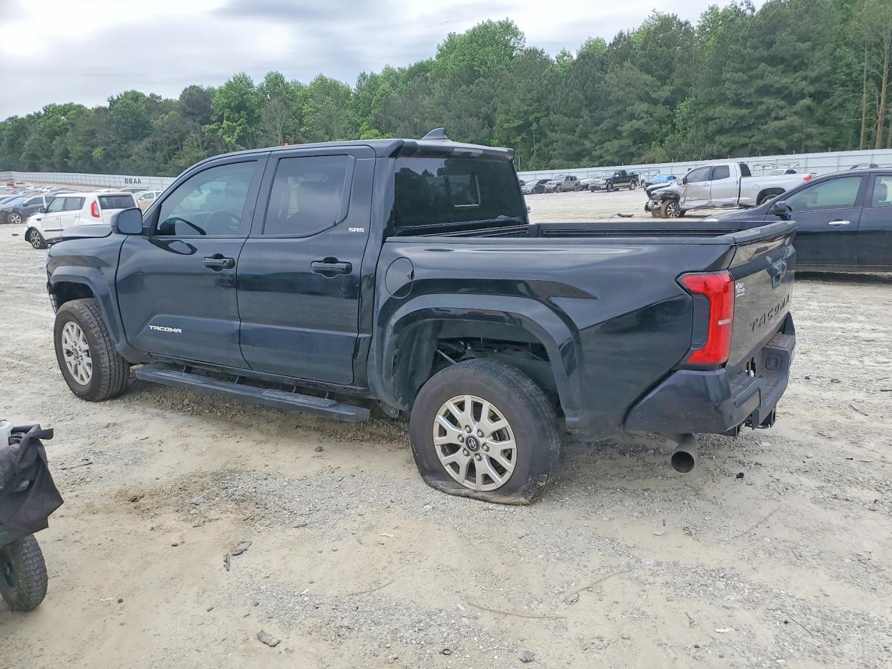 2024 Toyota Tacoma Sr5 Black vin: 3TMKB5FNXRM006790
