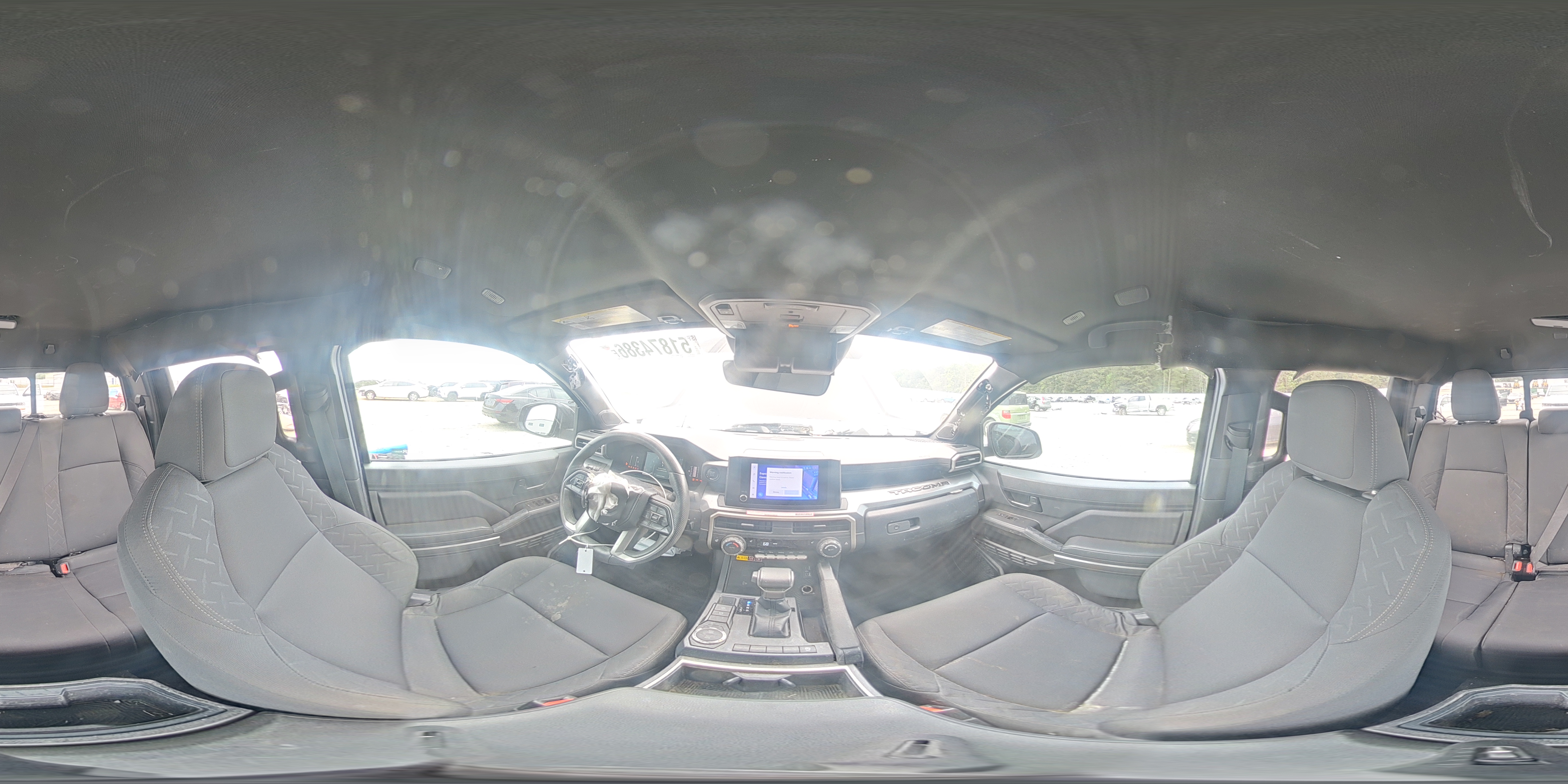 2024 Toyota Tacoma Sr5 Black vin: 3TMKB5FNXRM006790